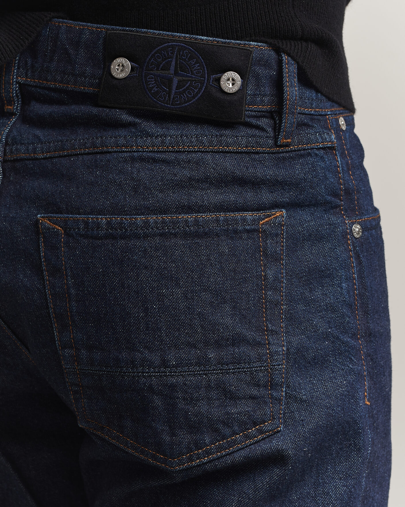 Uomini | Jeans | Stone Island | Regular Straight Fit Indigo Jeans Blue Rinse