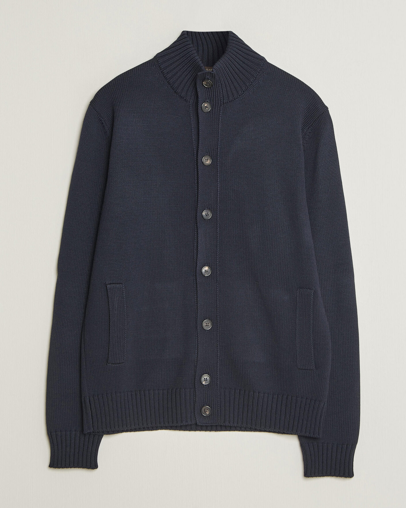 Uomini | Maglieria | Zanone | Virgin Merino Wool Chioto Navy