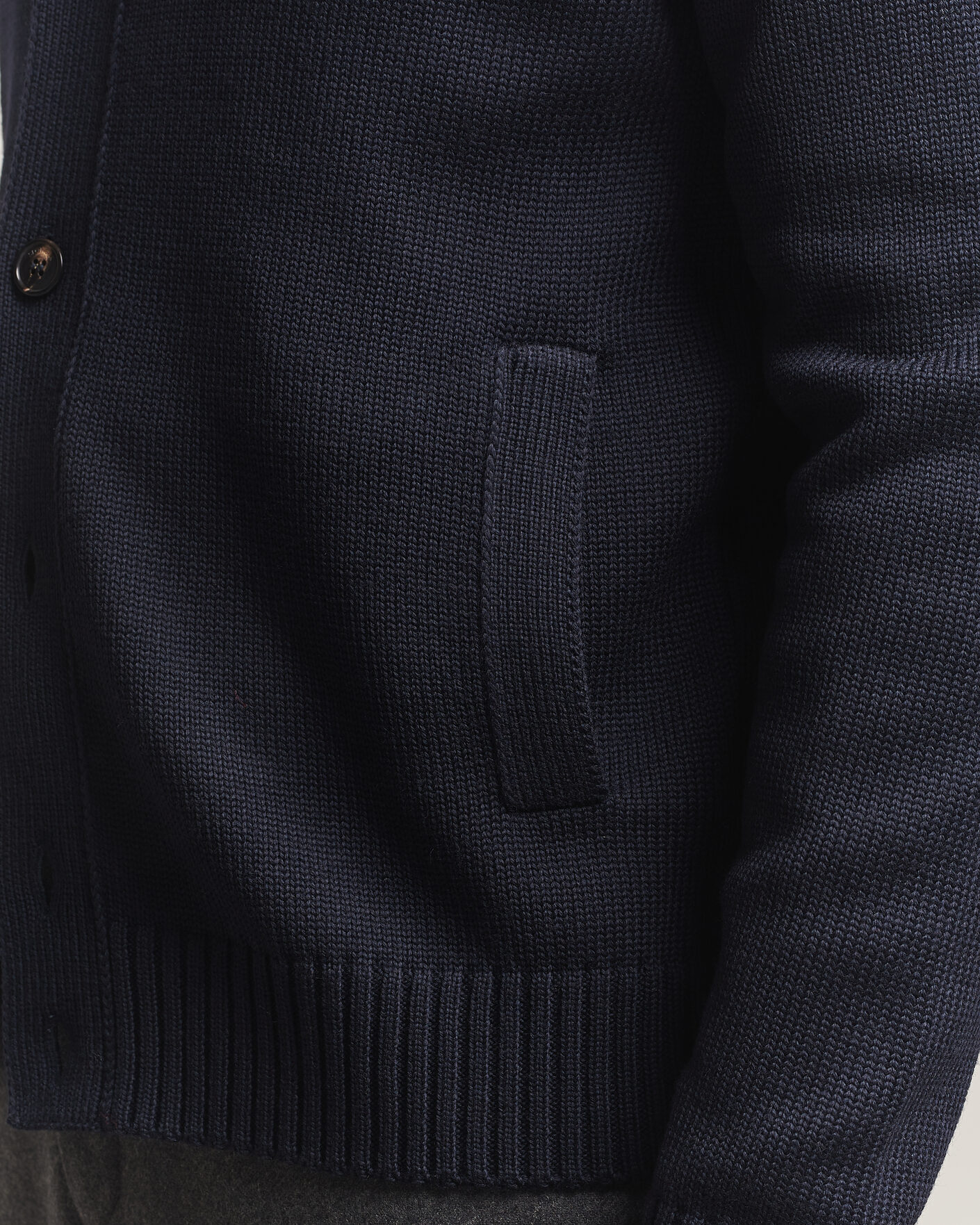 Uomini | Maglieria | Zanone | Virgin Merino Wool Chioto Navy