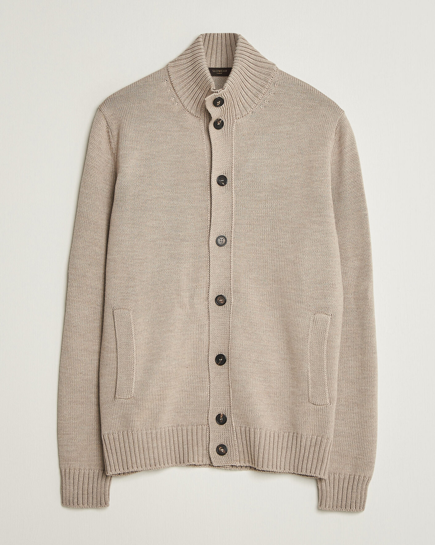 Uomini | Maglieria | Zanone | Virgin Merino Wool Chioto Beige