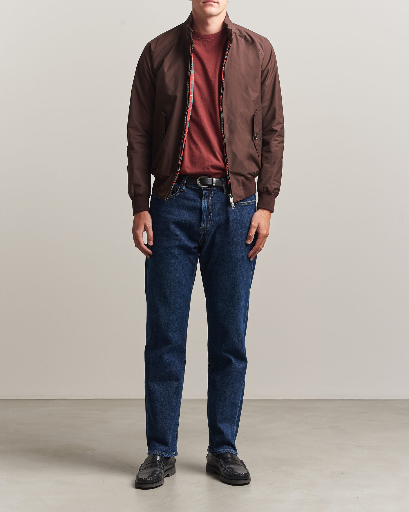 Uomini | Giacche | Baracuta | G9 Original Harrington Jacket Brown Cigar