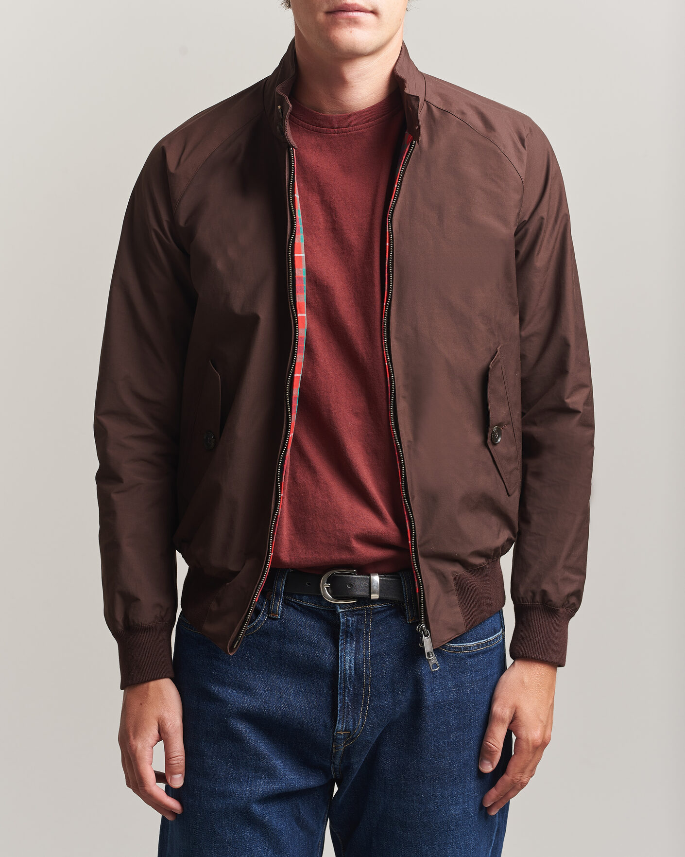 Uomini | Giacche | Baracuta | G9 Original Harrington Jacket Brown Cigar