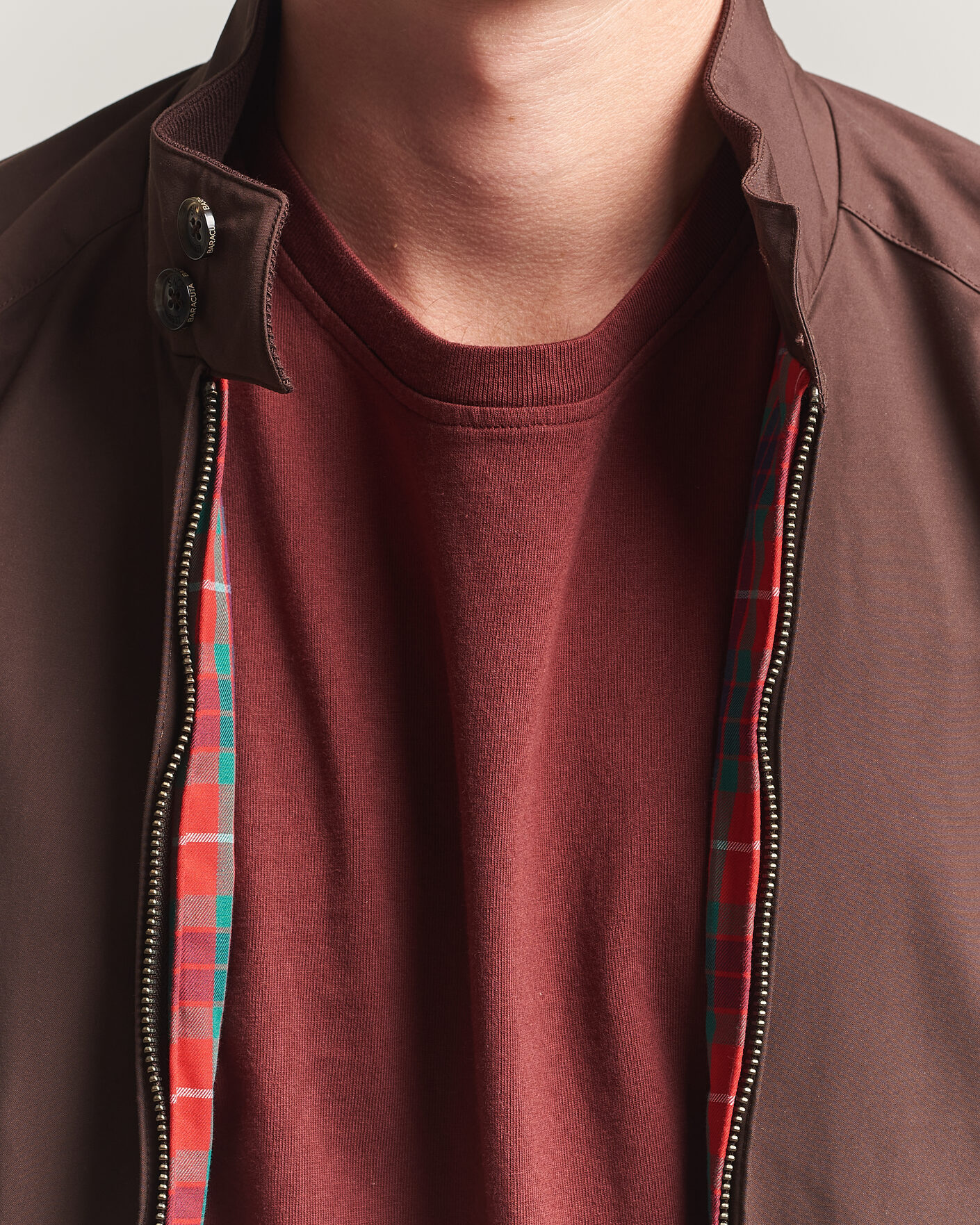 Uomini | Giacche | Baracuta | G9 Original Harrington Jacket Brown Cigar