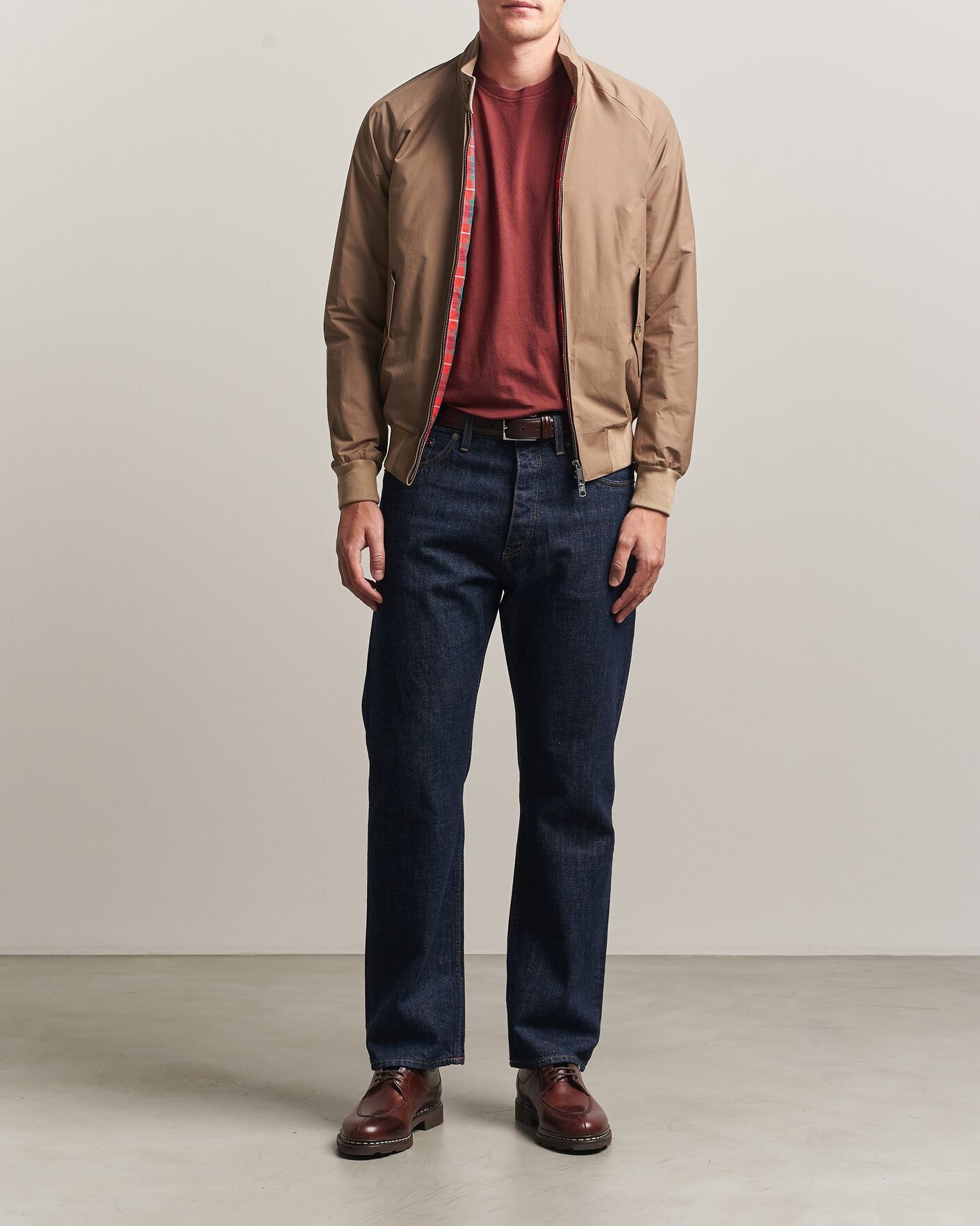 Uomini | Giacche | Baracuta | G9 Original Harrington Jacket Tan