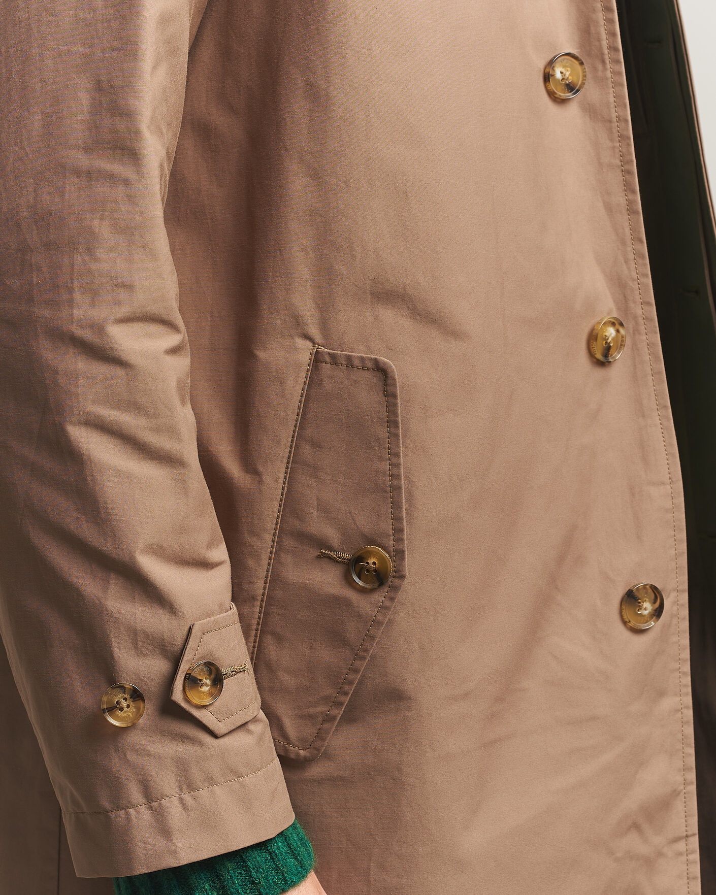 Uomini | Giacche | Baracuta | G10 Detachable Cloth Coat Tan