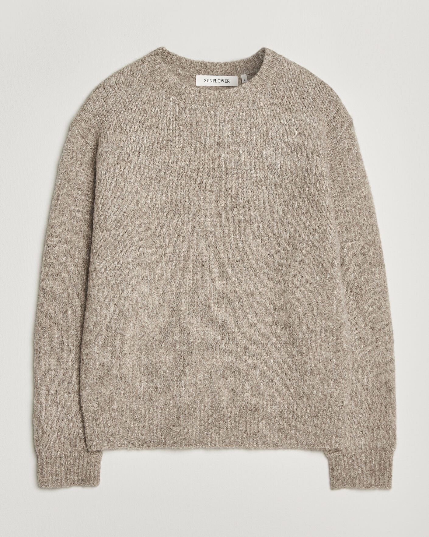 Uomini | Maglieria | Sunflower | Yak Sweater Dark Oat