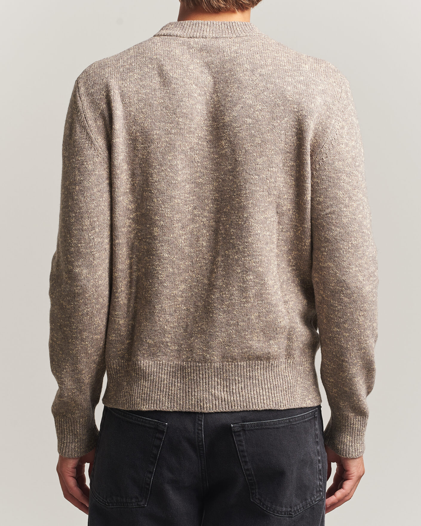 Uomini | Maglieria | Sunflower | Moon Merino Sweater Sand
