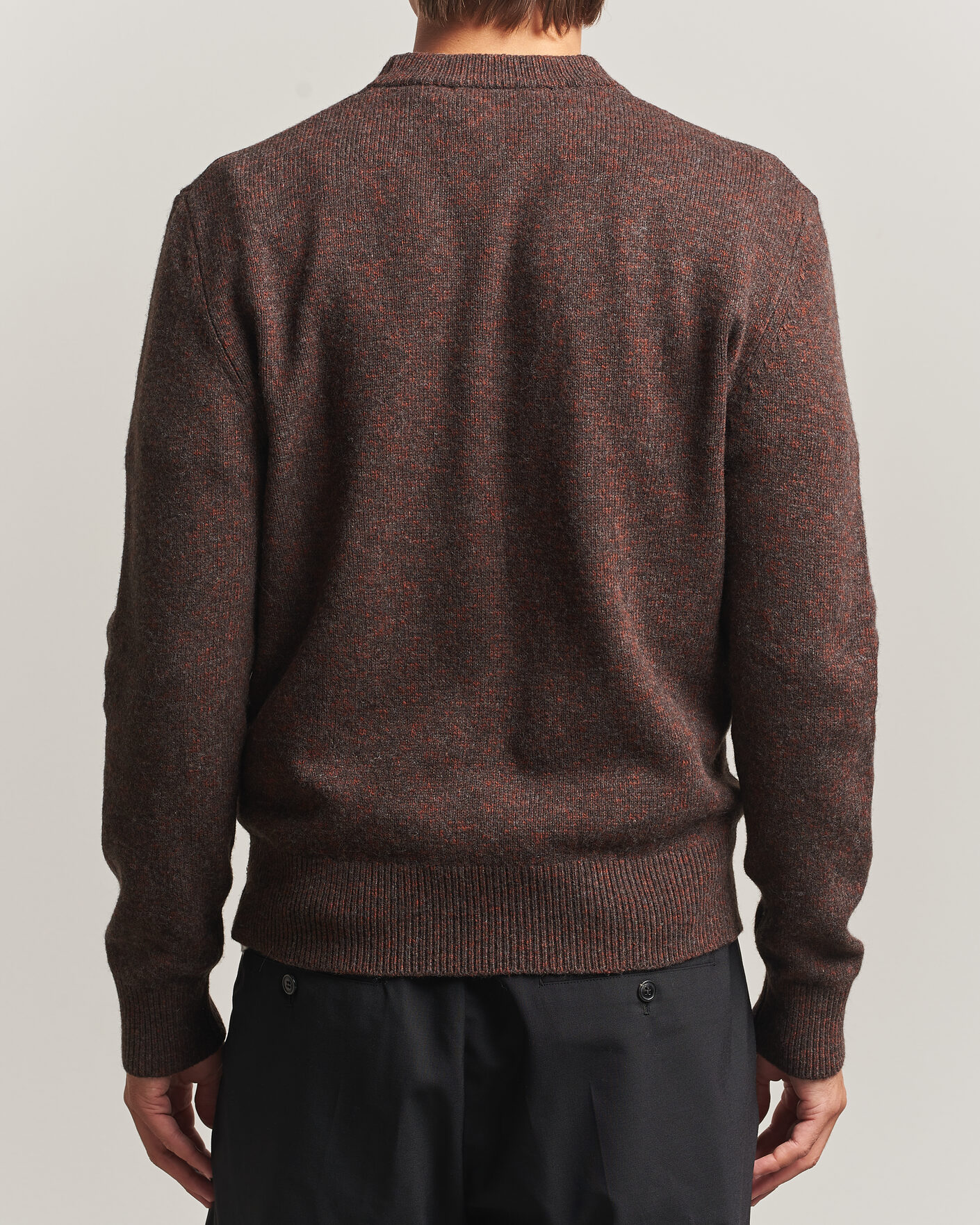 Uomini | Maglieria | Sunflower | Moon Merino Sweater Brown