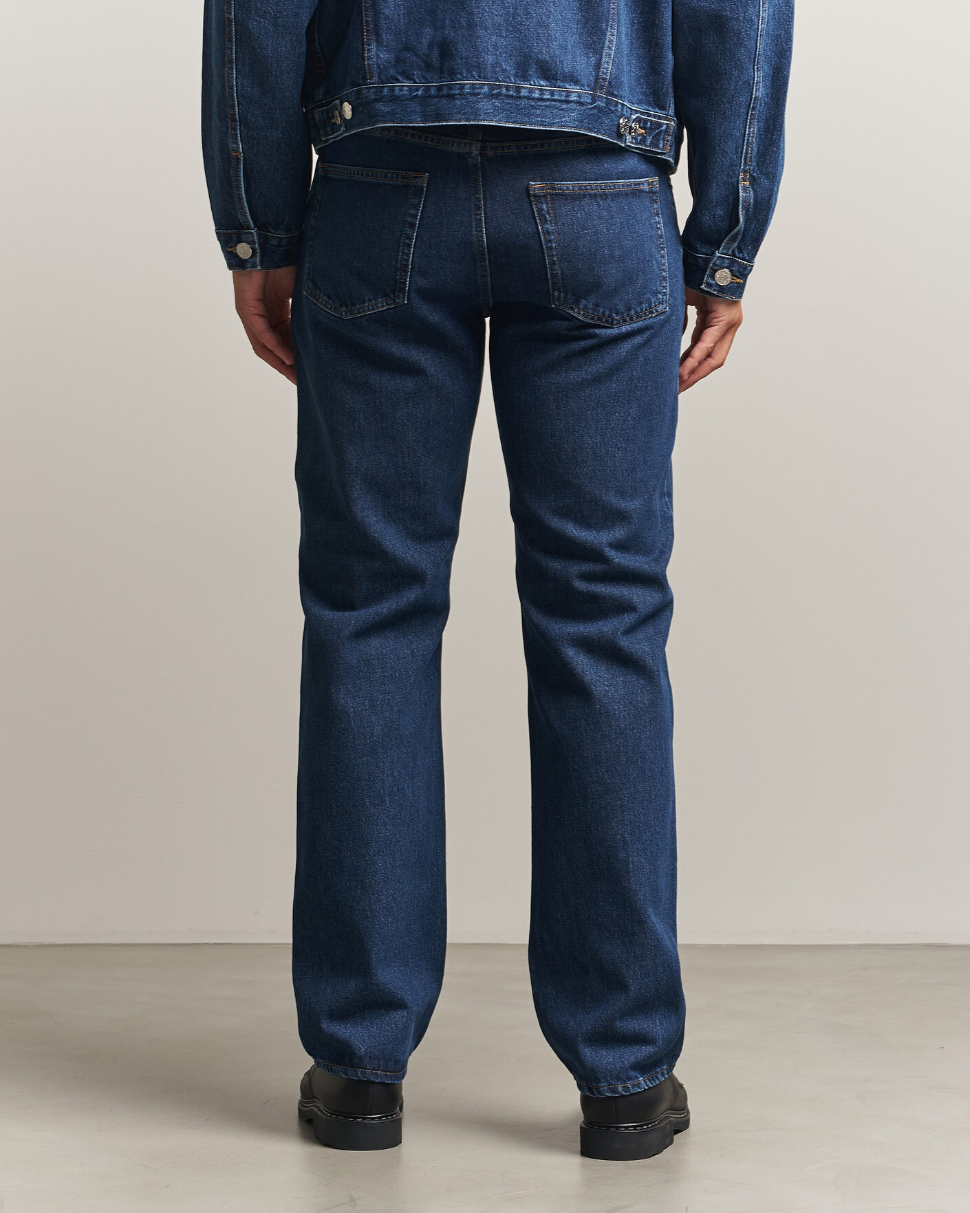 Uomini | Jeans | Sunflower | Low Straight Jeans Blue Wash