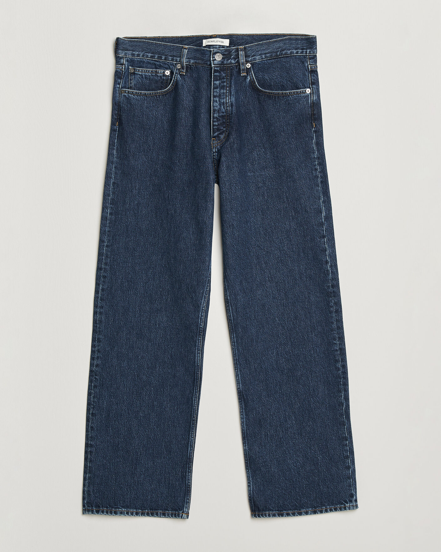 Uomini | Pantaloni | Sunflower | Loose Jeans Blue Wash