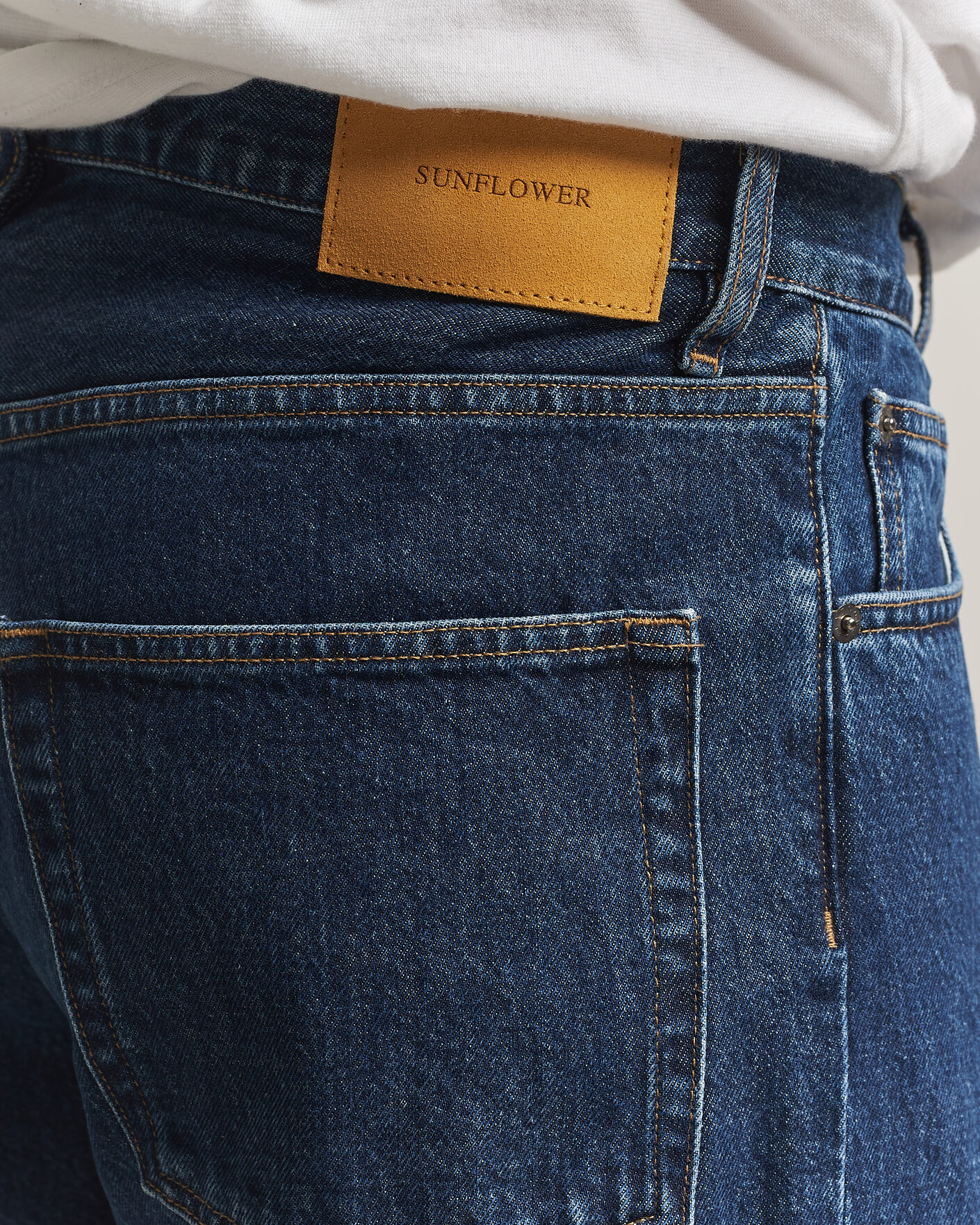 Uomini | Pantaloni | Sunflower | Loose Jeans Blue Wash