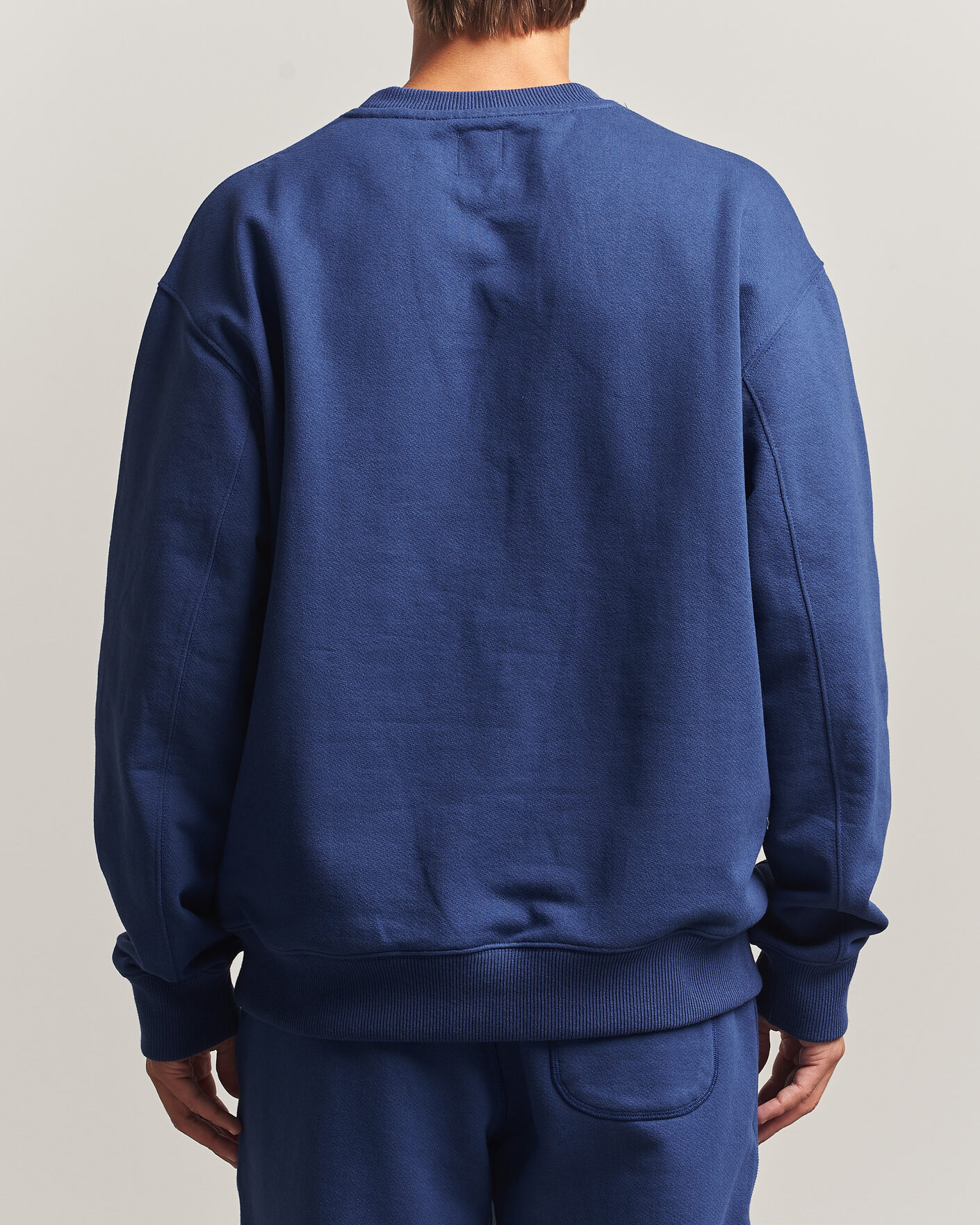 Uomini | Maglieria | New Balance Made In US & UK | New Balance Made in Made In USA Core Sweatshirt Blue Oyster
