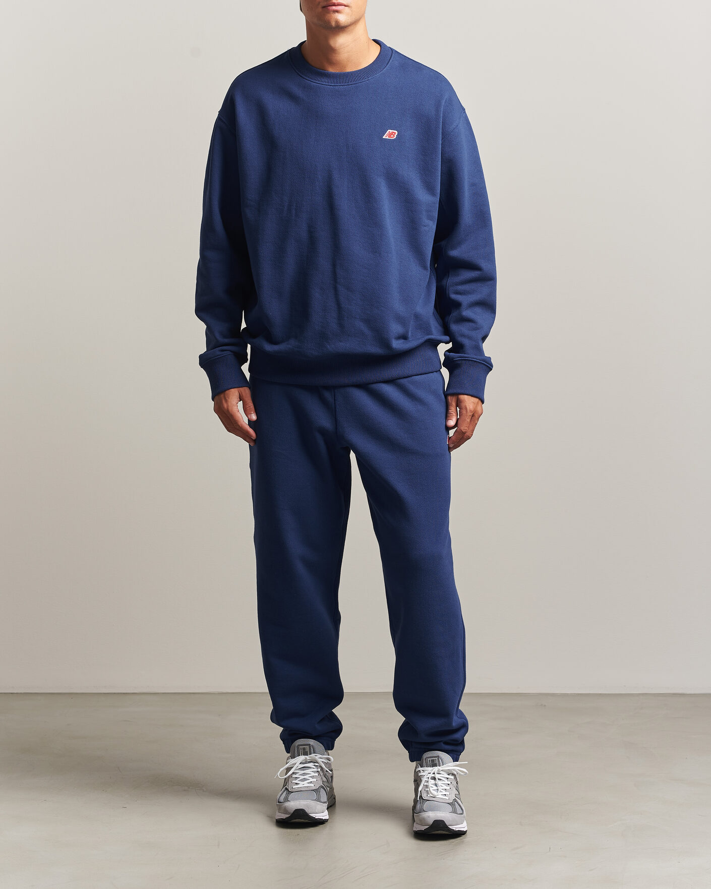 Uomini | Pantaloni | New Balance Made In US & UK | New Balance Made in Made In USA Core Sweatpants Blue Oyster