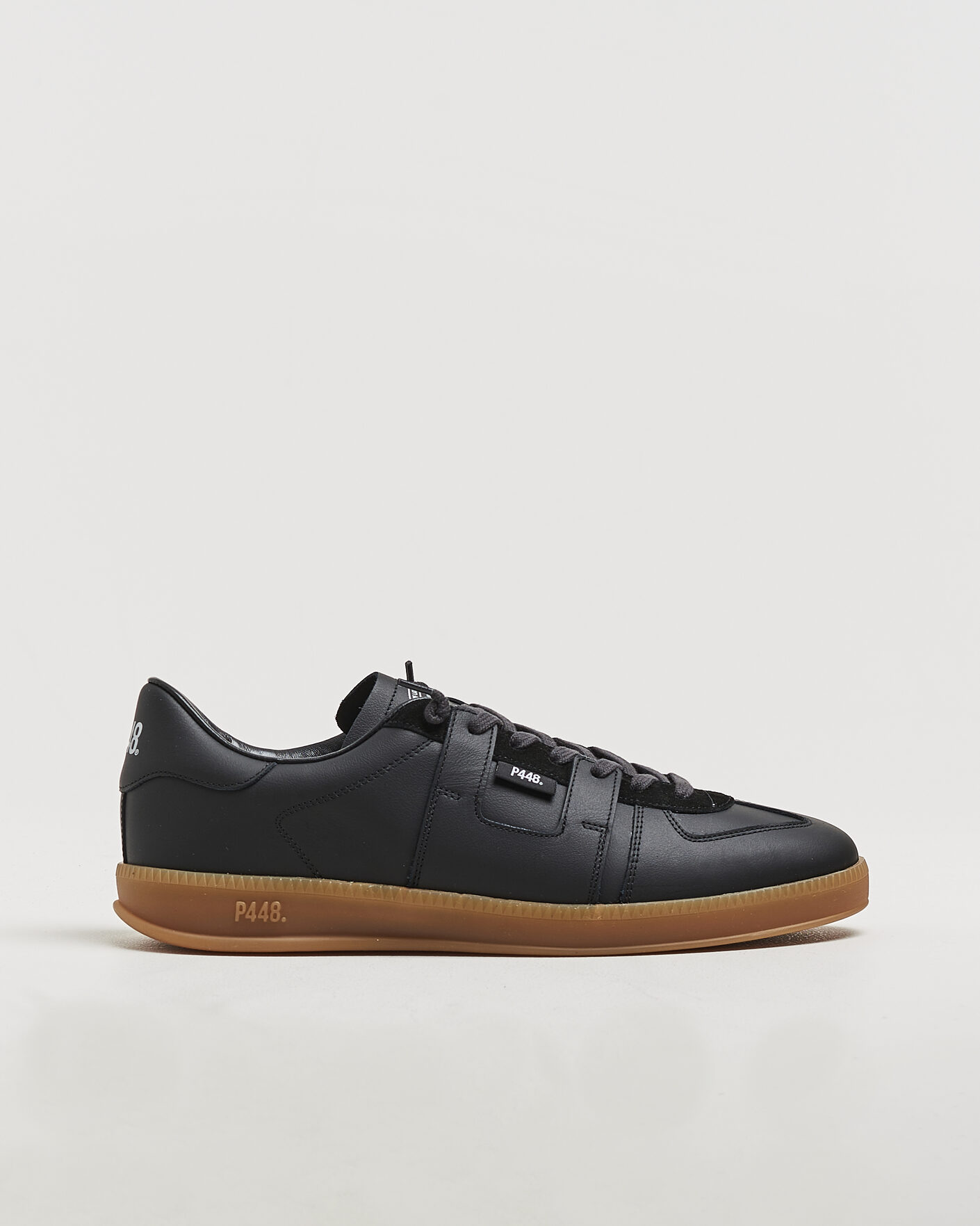 Uomini | Sneakers | P448 | Monza Leather/Suede Sneaker Black