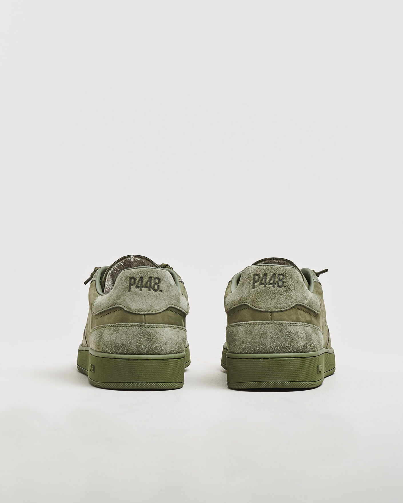 Uomini | Sneakers | P448 | Vert Leather Sneaker Army Green