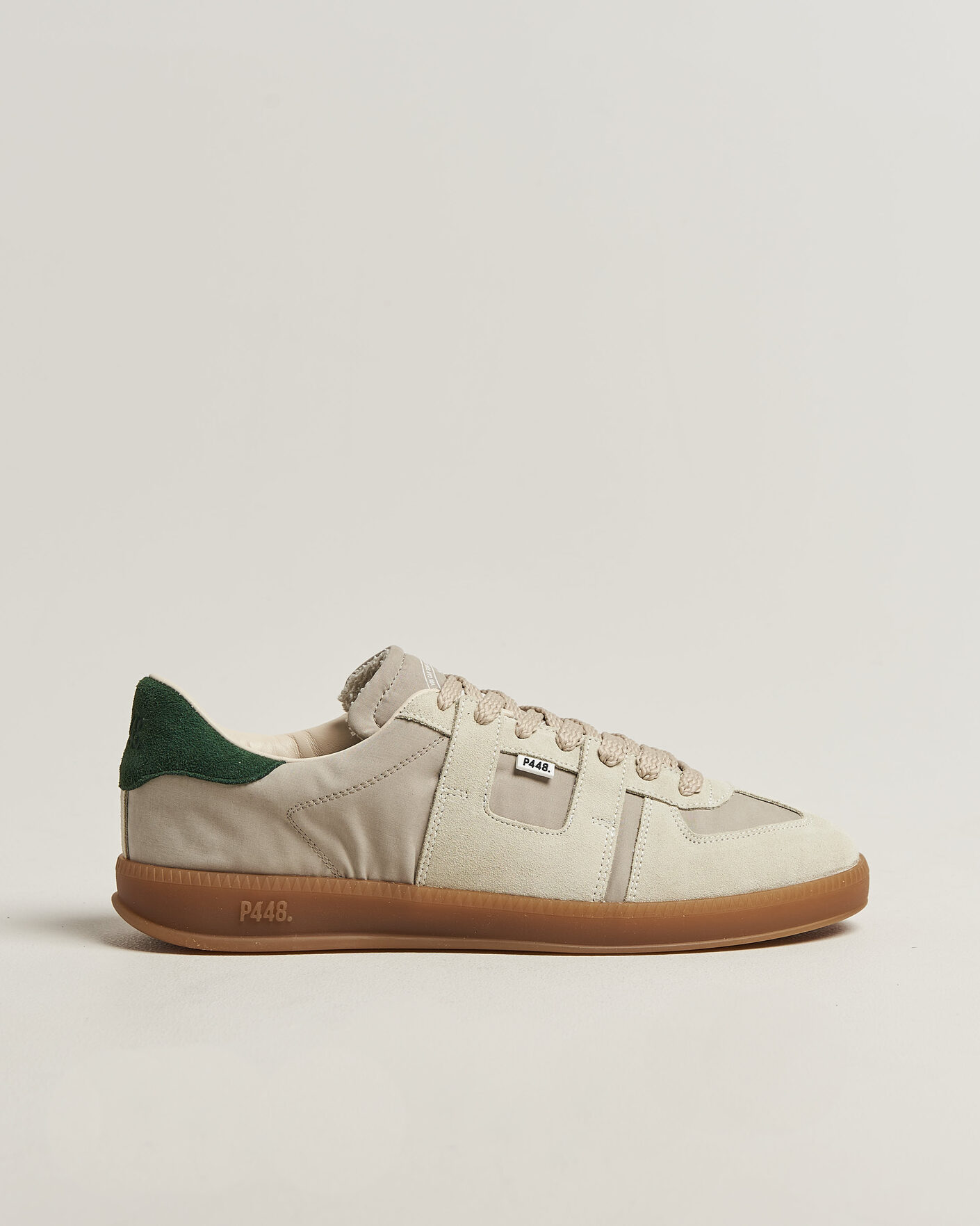 Uomini | Sneakers | P448 | Monza Suede Sneaker Beige/White