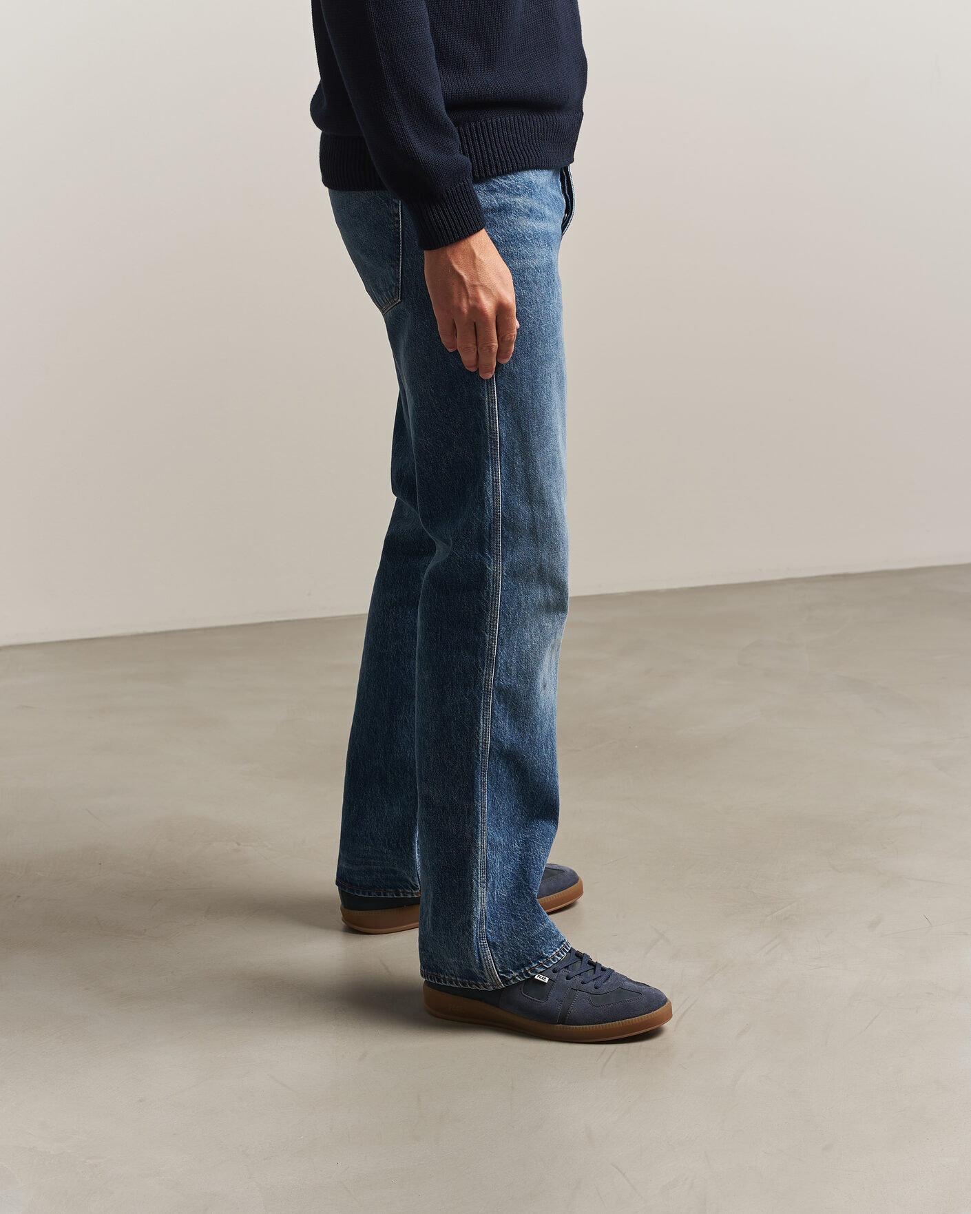 Uomini | Sneakers | P448 | Monza Suede Sneaker Total Blue