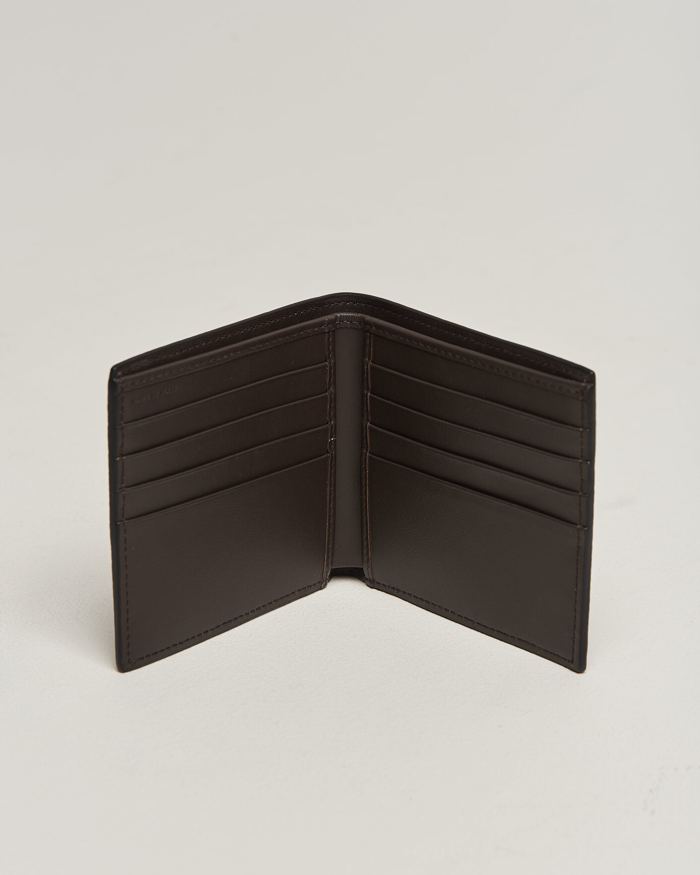 Uomini | Portafogli | Smythson | Ludlow 8 Card Wallet Dark Brown