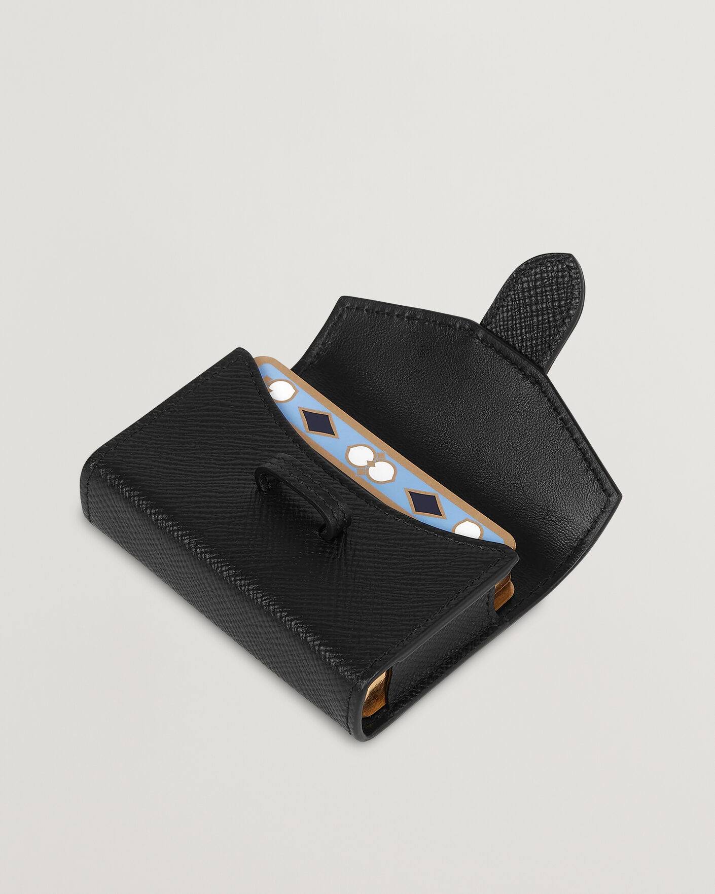 Uomini | Casa | Smythson | Playing Cardcase Black