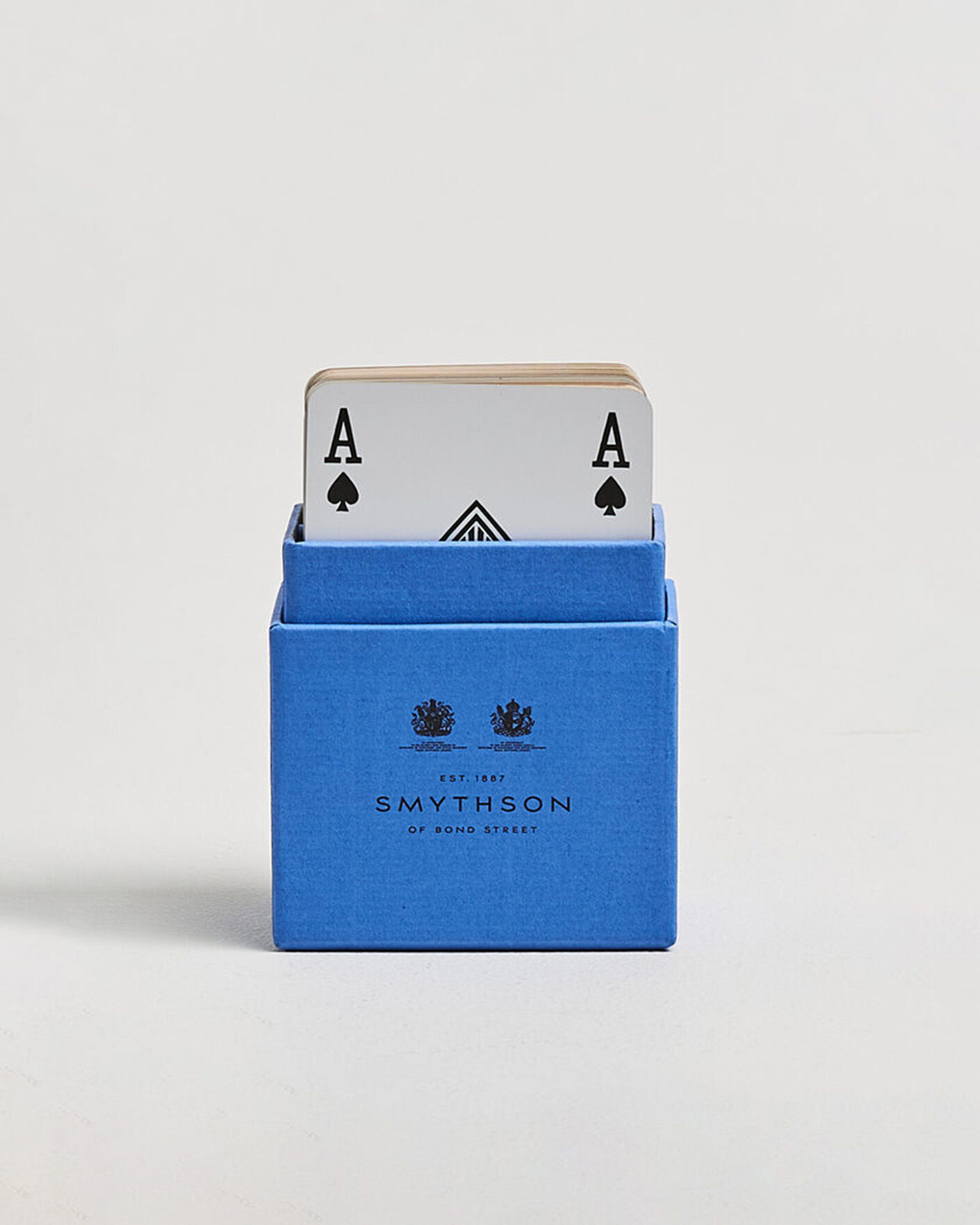Uomini | Casa | Smythson | Playing Card Nile Blue
