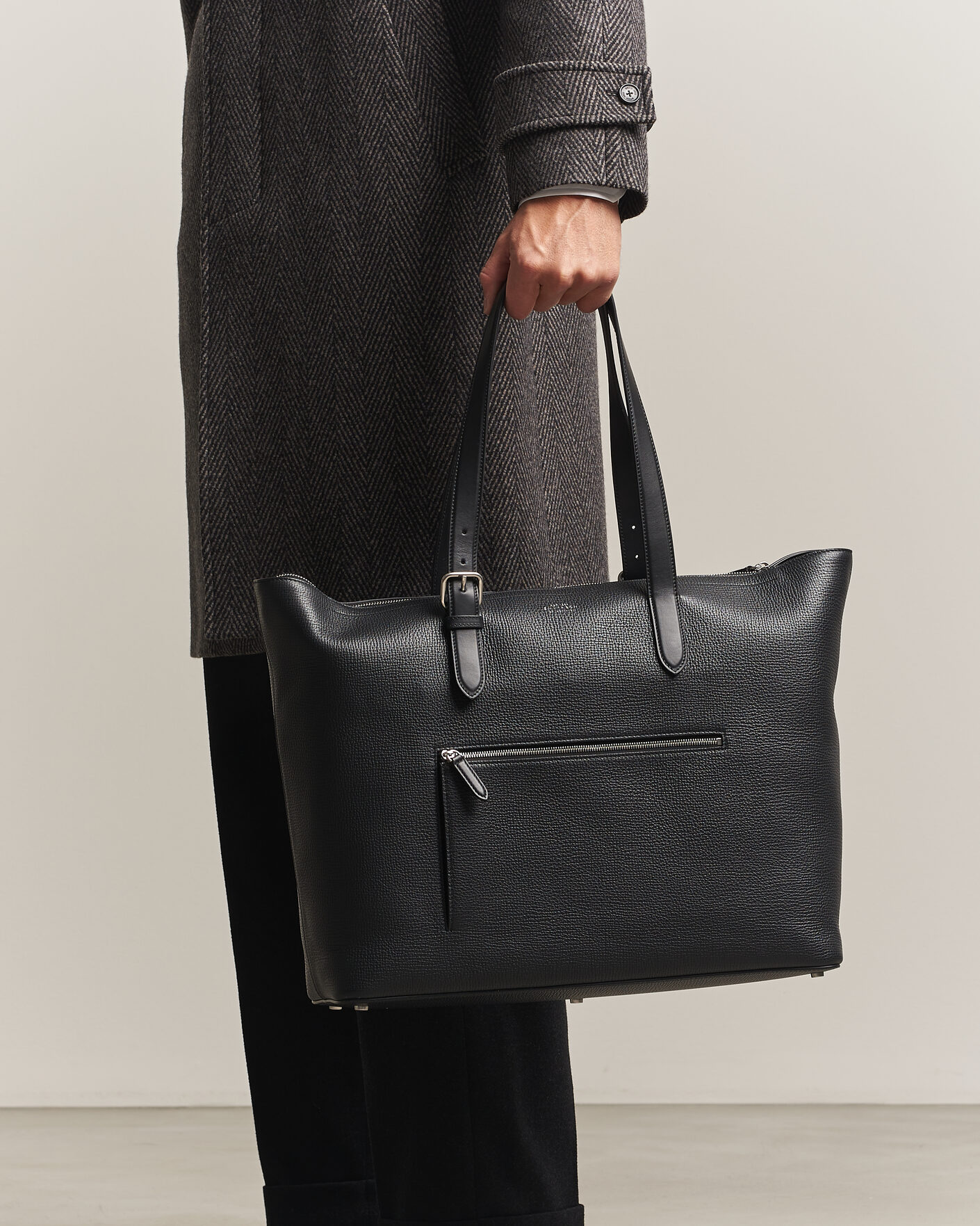 Uomini | Borse | Smythson | Ludlow Travel Tote Black