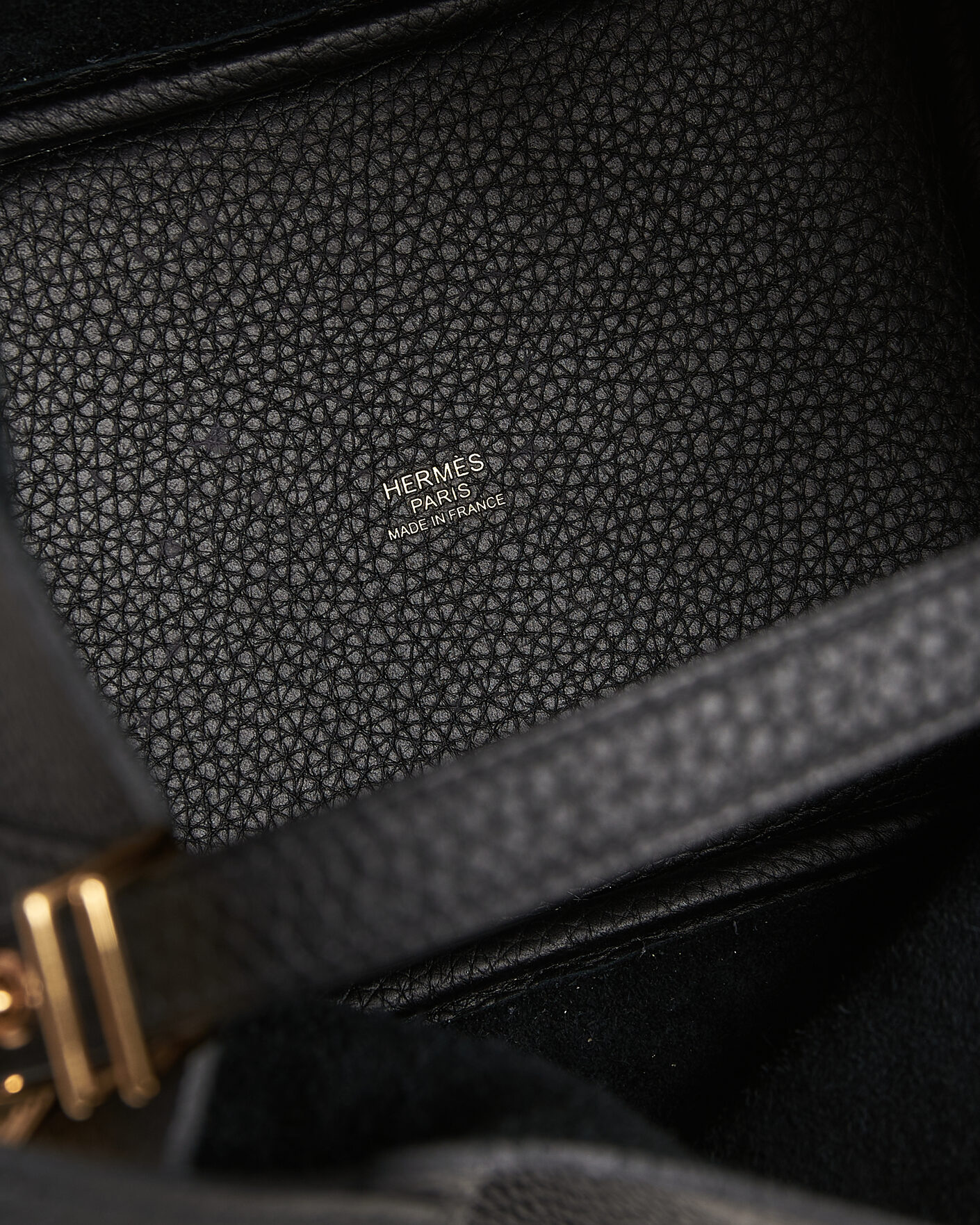 Uomini | Pre-Owned & Vintage Bags | Hermès Pre-Owned | Picotin Lock 18 Black