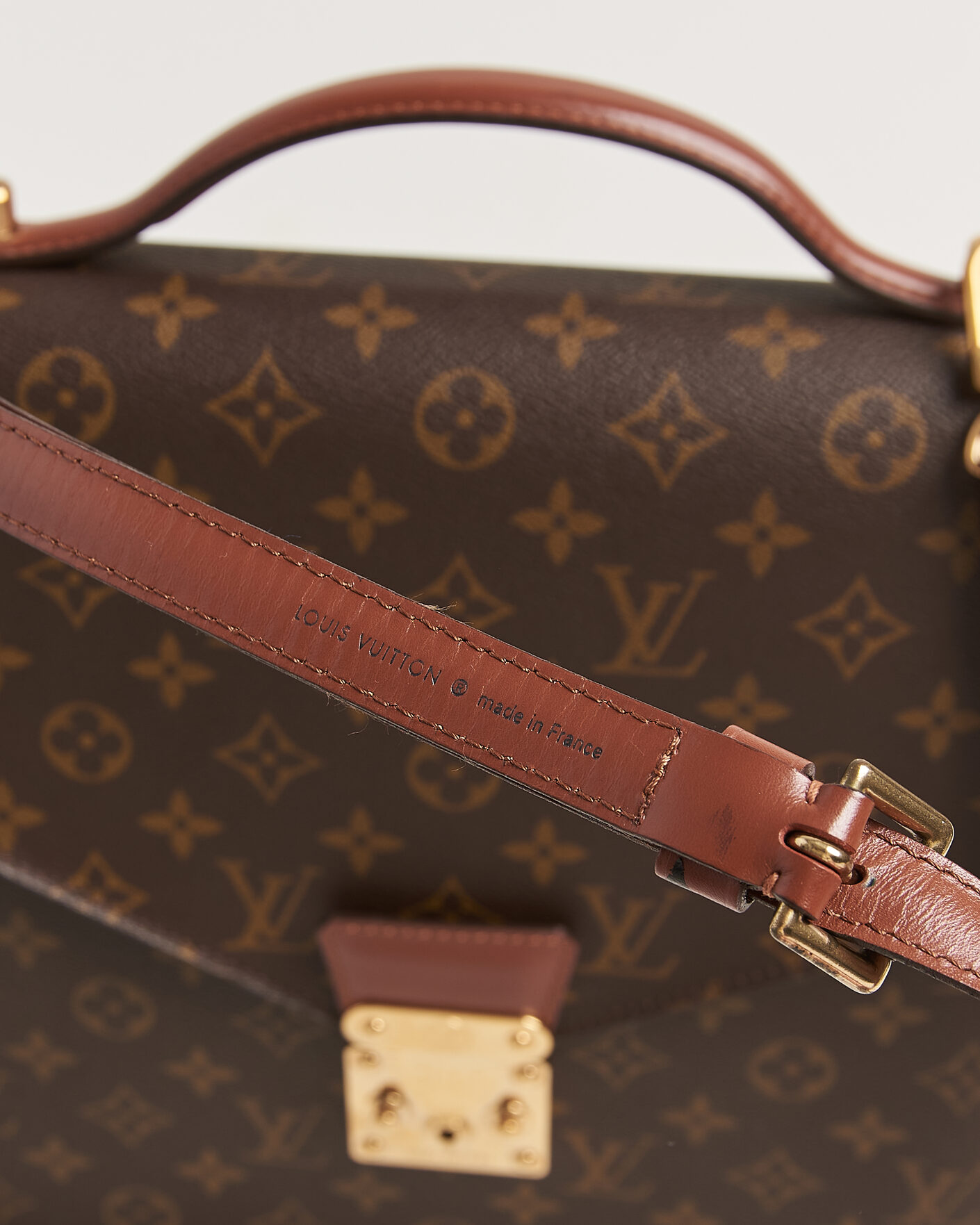 Uomini | Pre-Owned & Vintage Bags | Louis Vuitton Pre-Owned | Porte Document Bandouliére Monogram