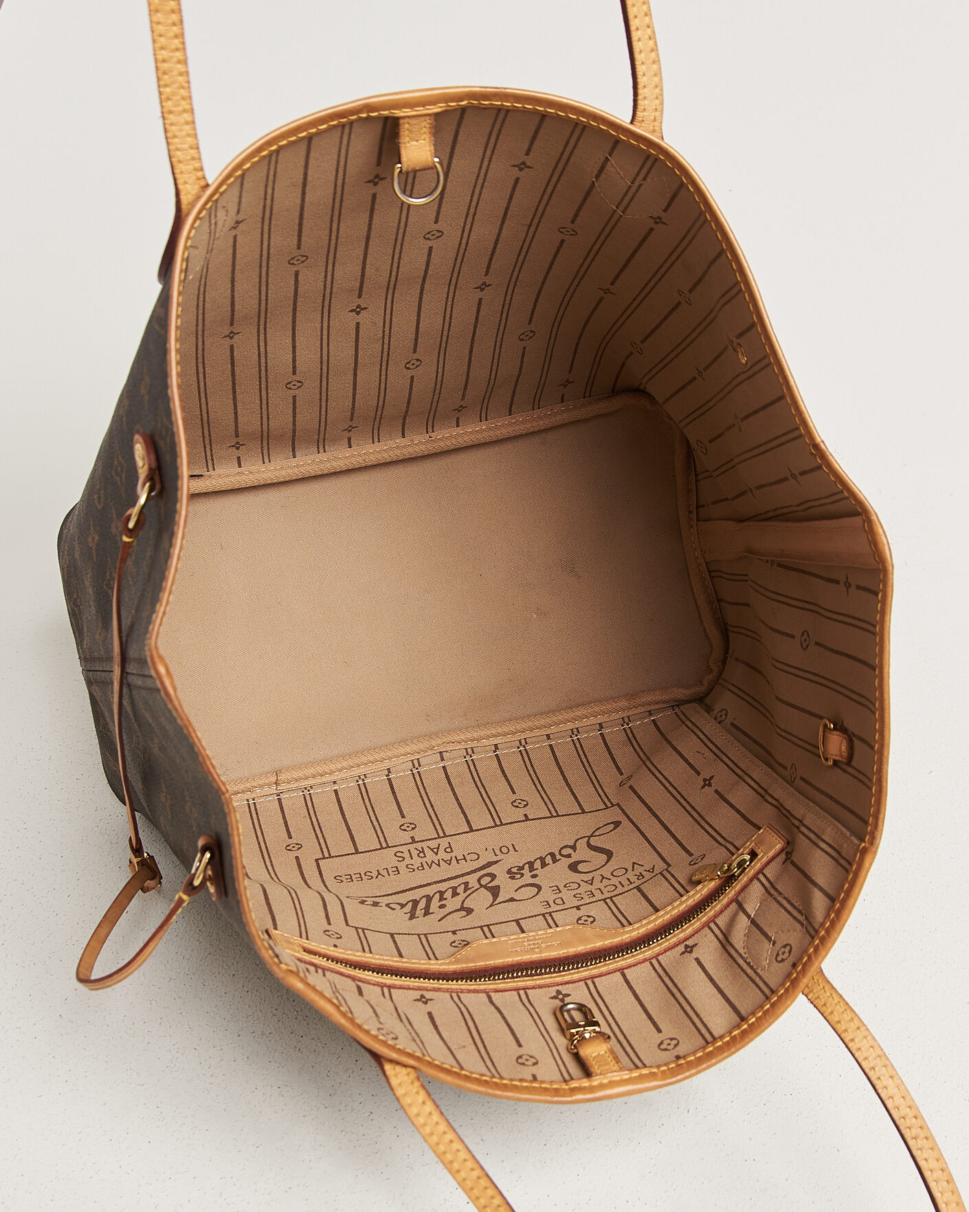 Uomini | Pre-Owned & Vintage Bags | Louis Vuitton Pre-Owned | Neverfull MM Monogram