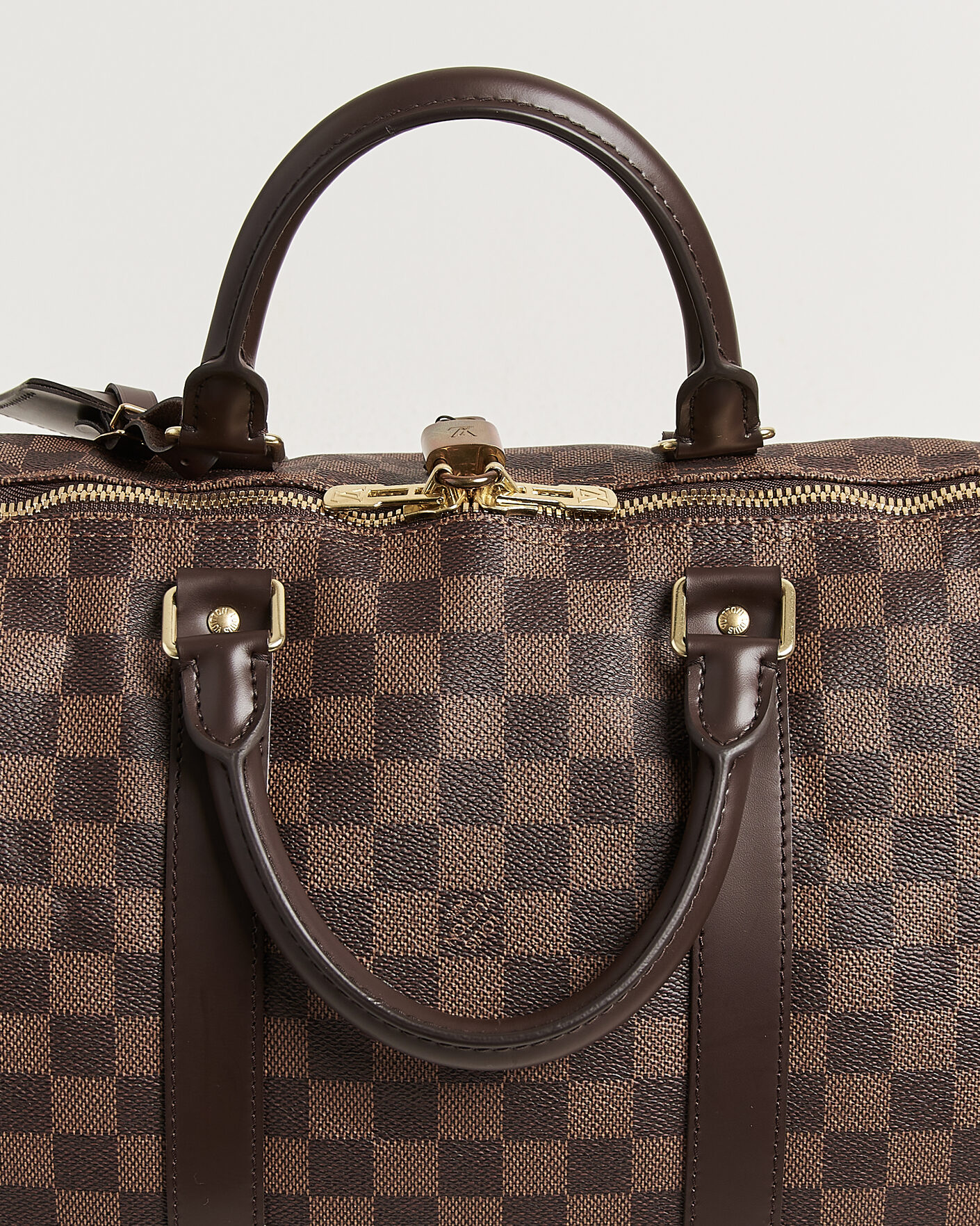 Uomini | Pre-Owned & Vintage Bags | Louis Vuitton Pre-Owned | Keepall 50 Damier Ebene
