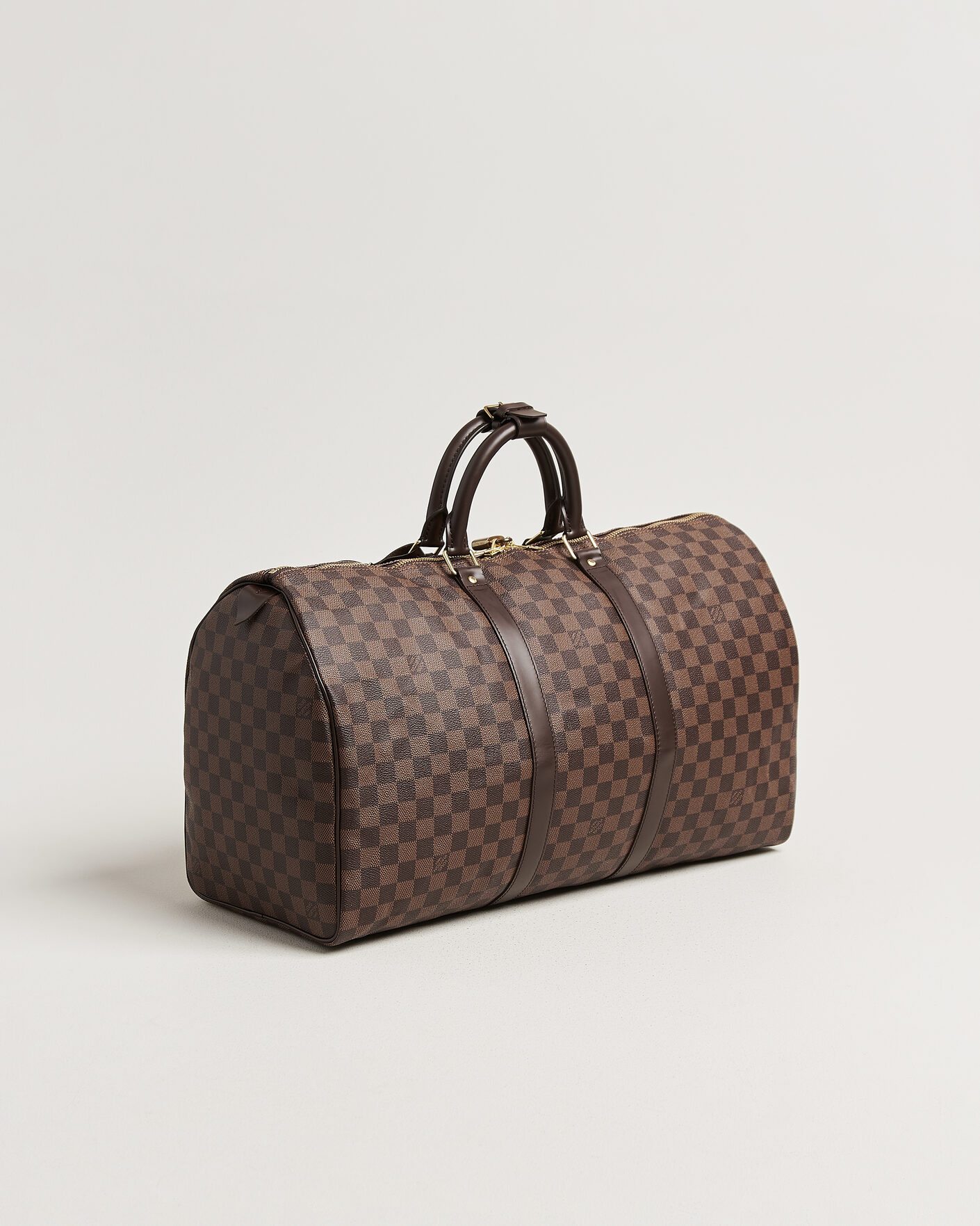 Uomini | Pre-Owned & Vintage Bags | Louis Vuitton Pre-Owned | Keepall 50 Damier Ebene