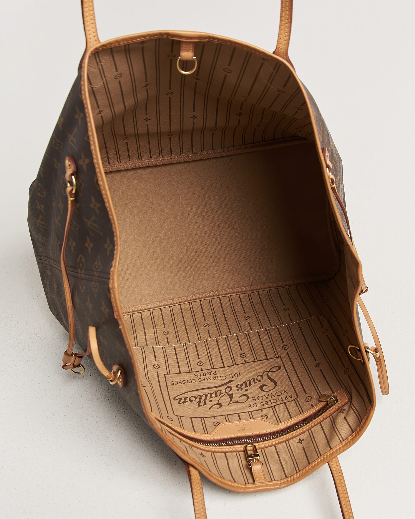 Uomini | Pre-Owned & Vintage Bags | Louis Vuitton Pre-Owned | Neverfull GM Monogram