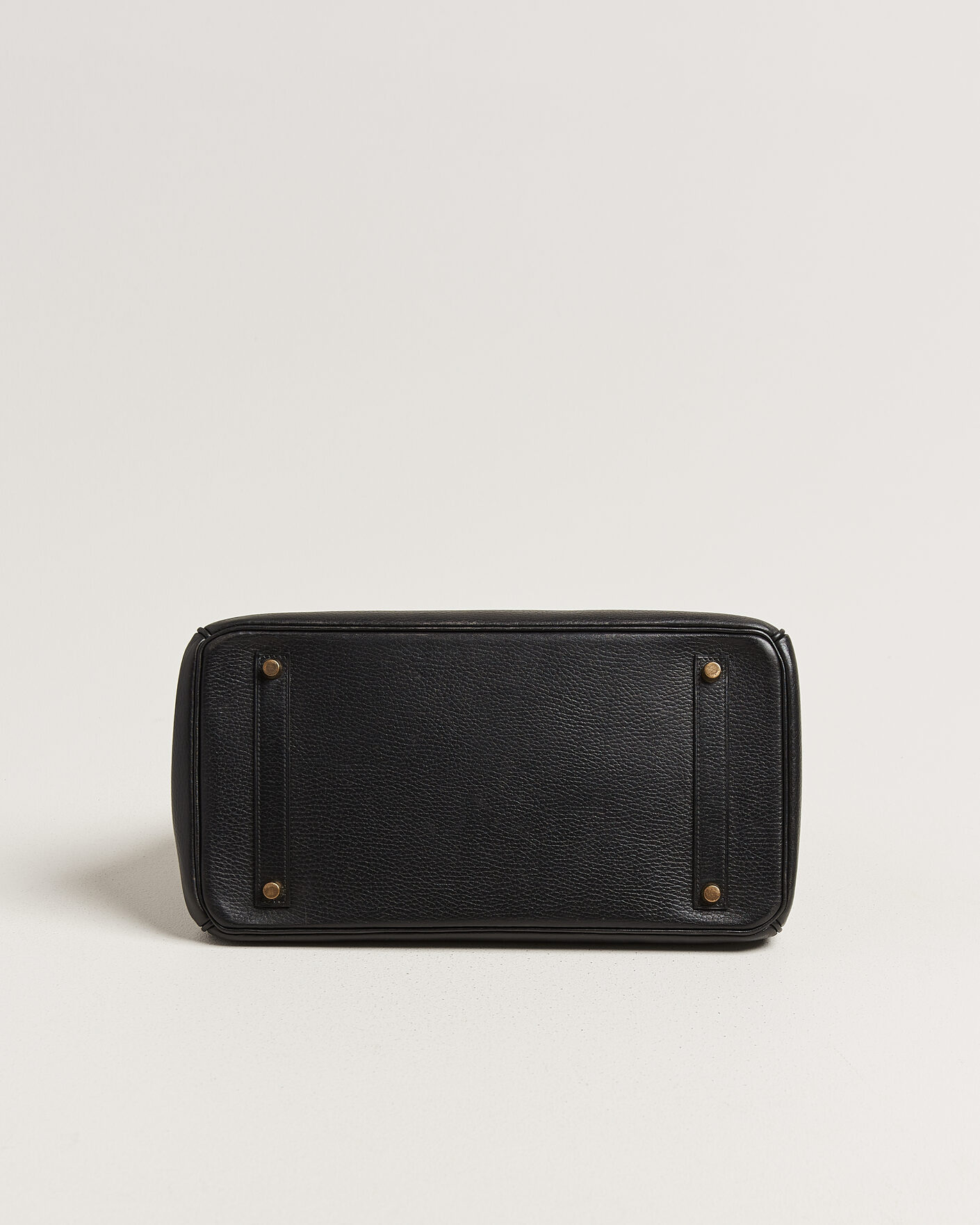 Uomini | Pre-Owned & Vintage Bags | Hermès Pre-Owned | Birkin 35 Retourné Ardennes Leather Black