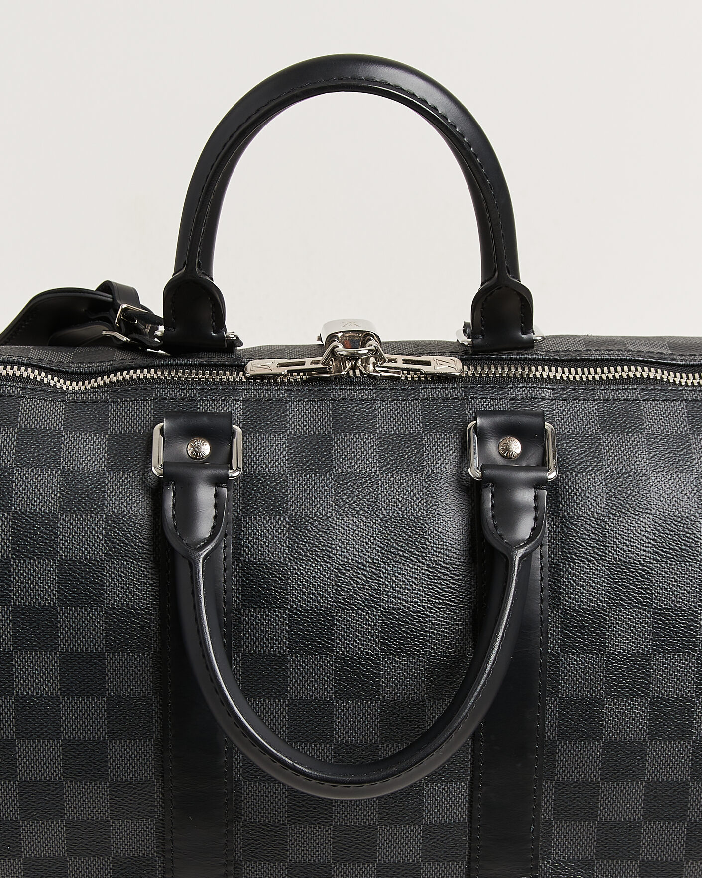 Uomini | Pre-Owned & Vintage Bags | Louis Vuitton Pre-Owned | Keepall 45 Bandouliére Damier graphite