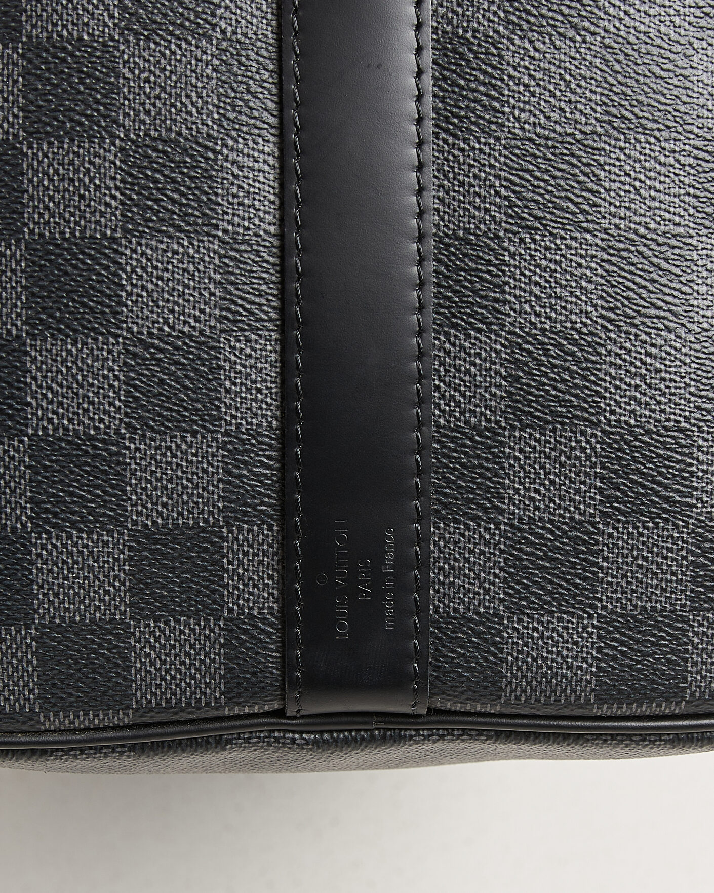 Uomini | Pre-Owned & Vintage Bags | Louis Vuitton Pre-Owned | Keepall 45 Bandouliére Damier graphite