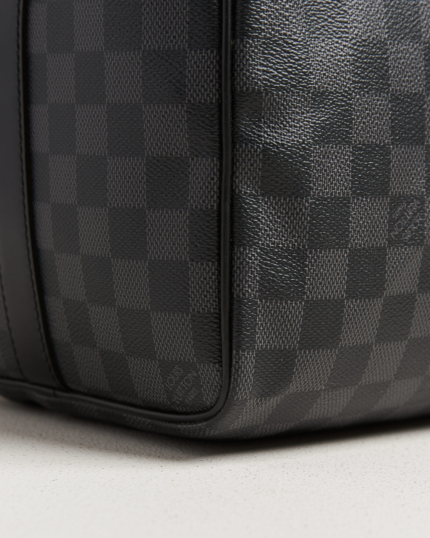 Uomini | Pre-Owned & Vintage Bags | Louis Vuitton Pre-Owned | Keepall 45 Bandouliére Damier graphite