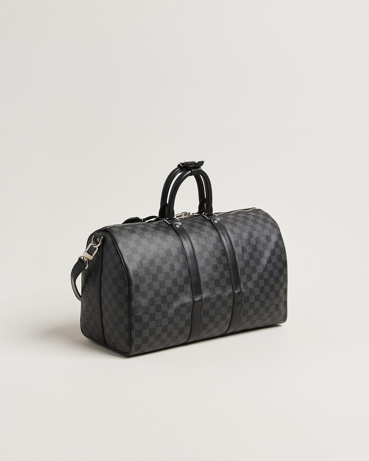 Uomini | Pre-Owned & Vintage Bags | Louis Vuitton Pre-Owned | Keepall 45 Bandouliére Damier graphite