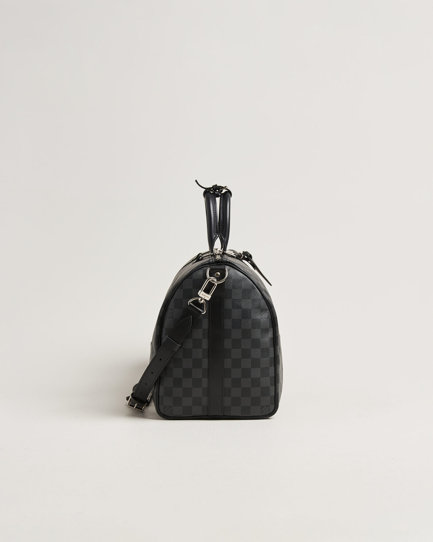 Uomini | Pre-Owned & Vintage Bags | Louis Vuitton Pre-Owned | Keepall 45 Bandouliére Damier graphite