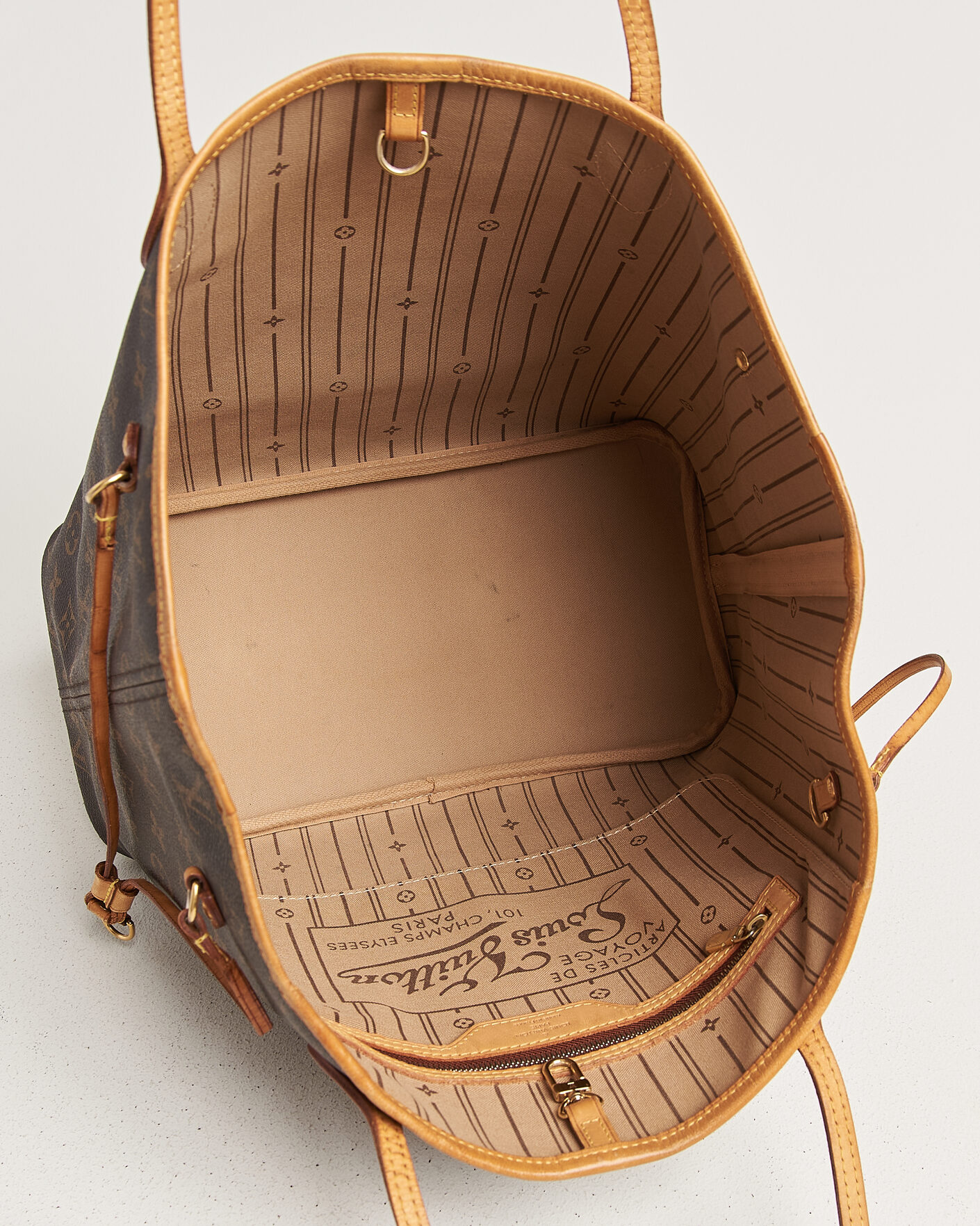 Uomini | Pre-Owned & Vintage Bags | Louis Vuitton Pre-Owned | Neverfull MM Monogram