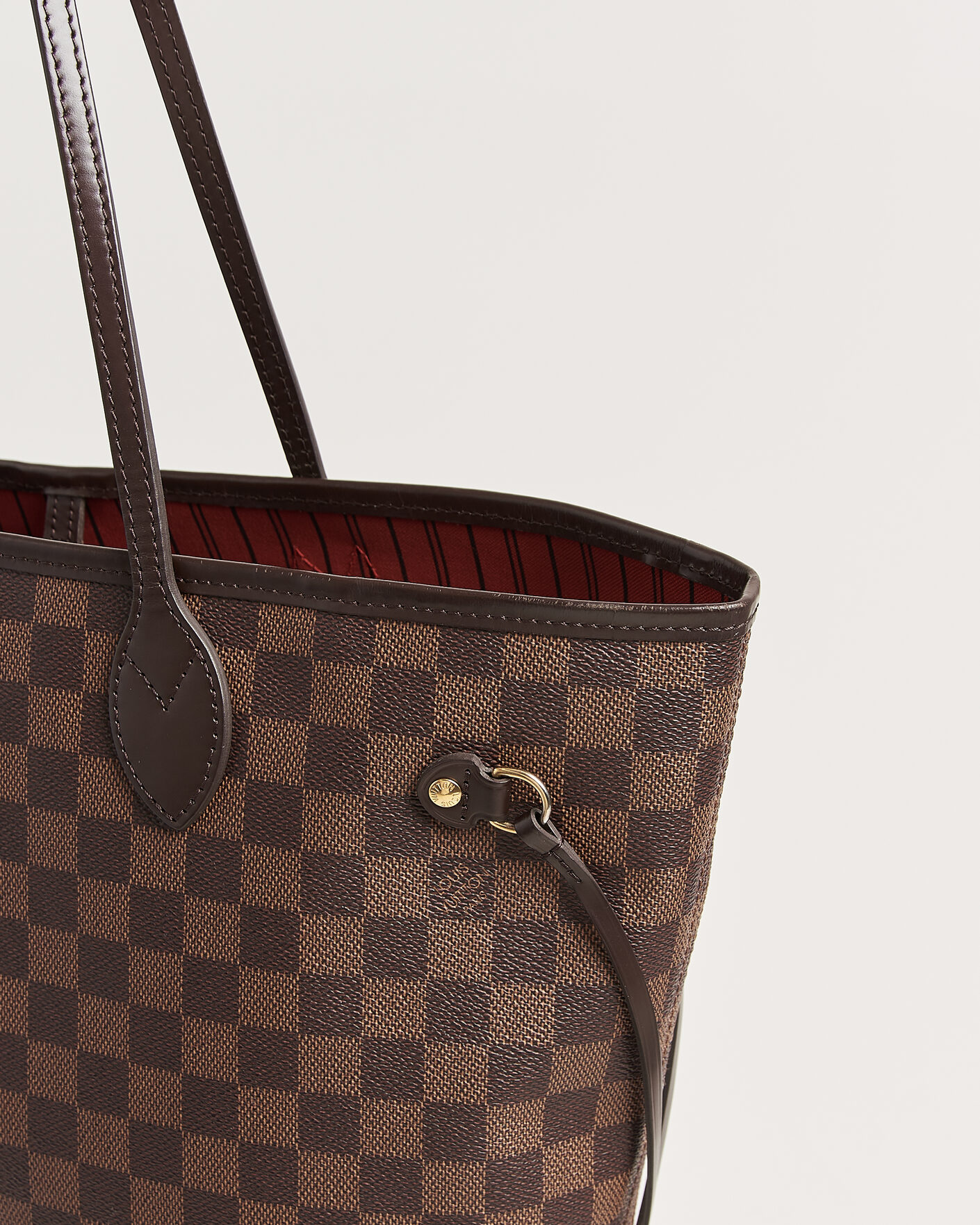 Uomini | Pre-Owned & Vintage Bags | Louis Vuitton Pre-Owned | Neverfull MM Damier Ebene