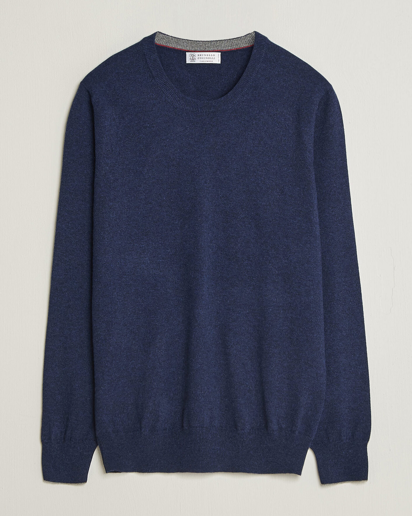 Uomini | Maglieria | Brunello Cucinelli | 2 Ply Cashmere Pullover Marine
