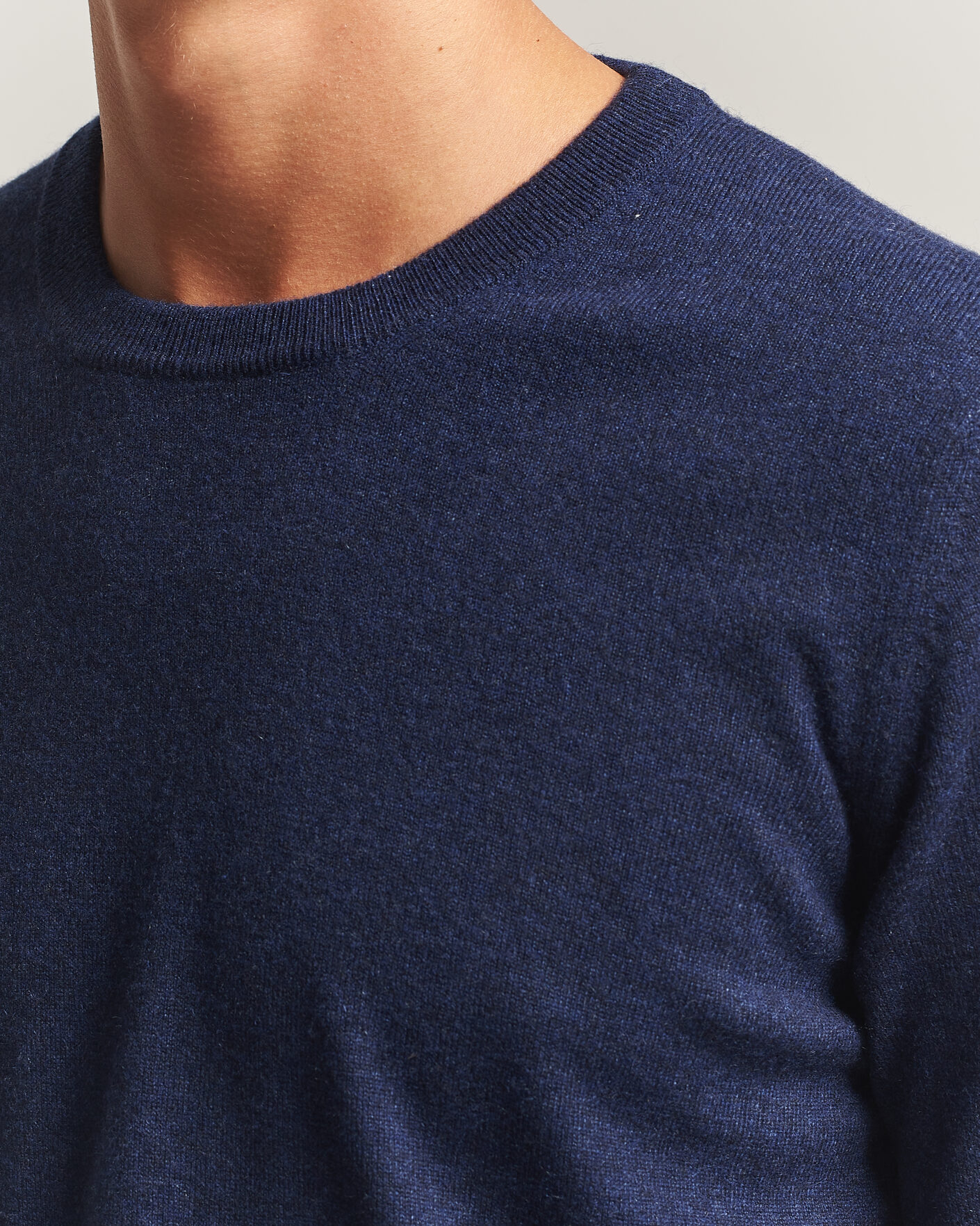 Uomini | Maglieria | Brunello Cucinelli | 2 Ply Cashmere Pullover Marine