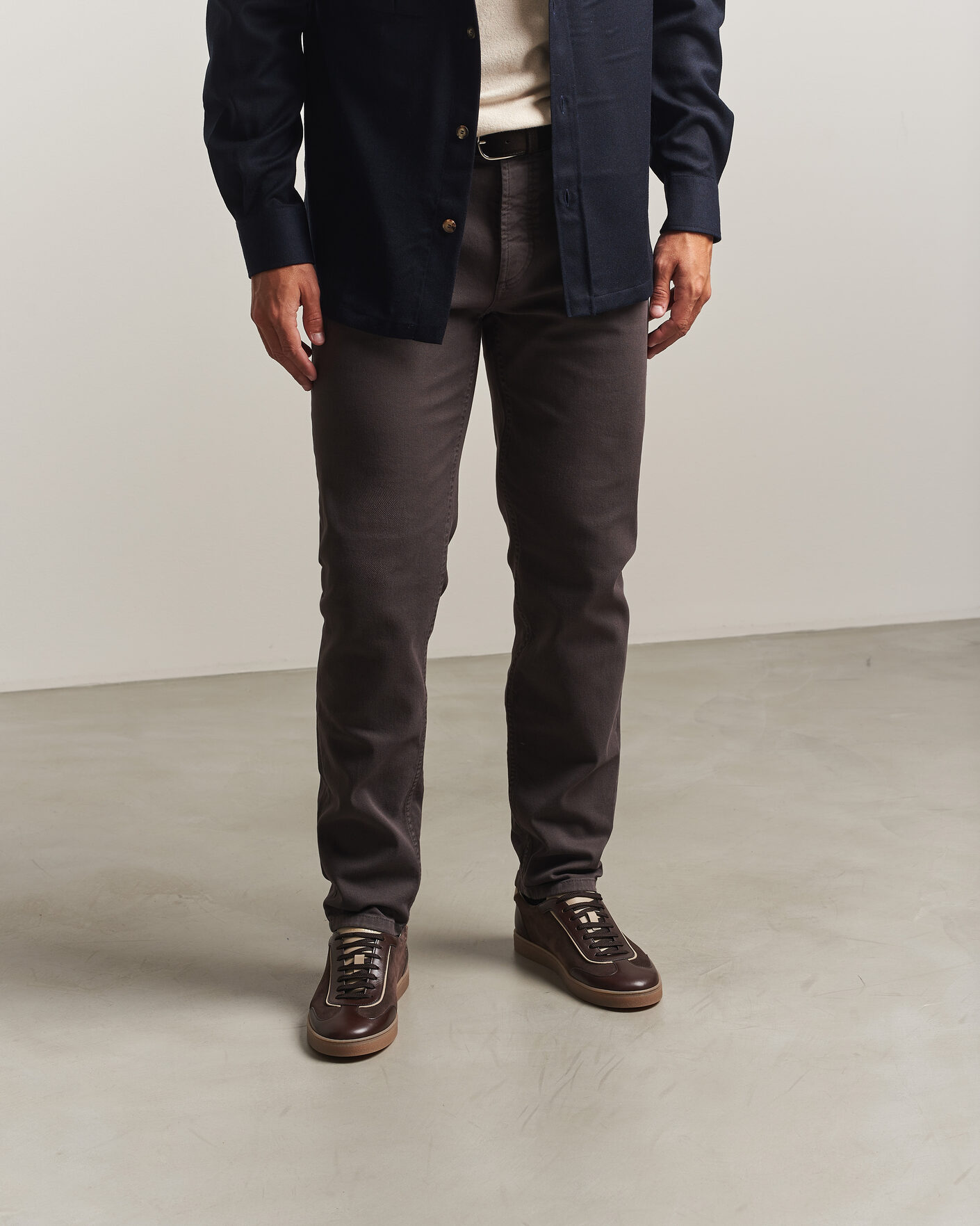 Uomini | Sneakers | Brunello Cucinelli | Classic Sneakers Dark Brown