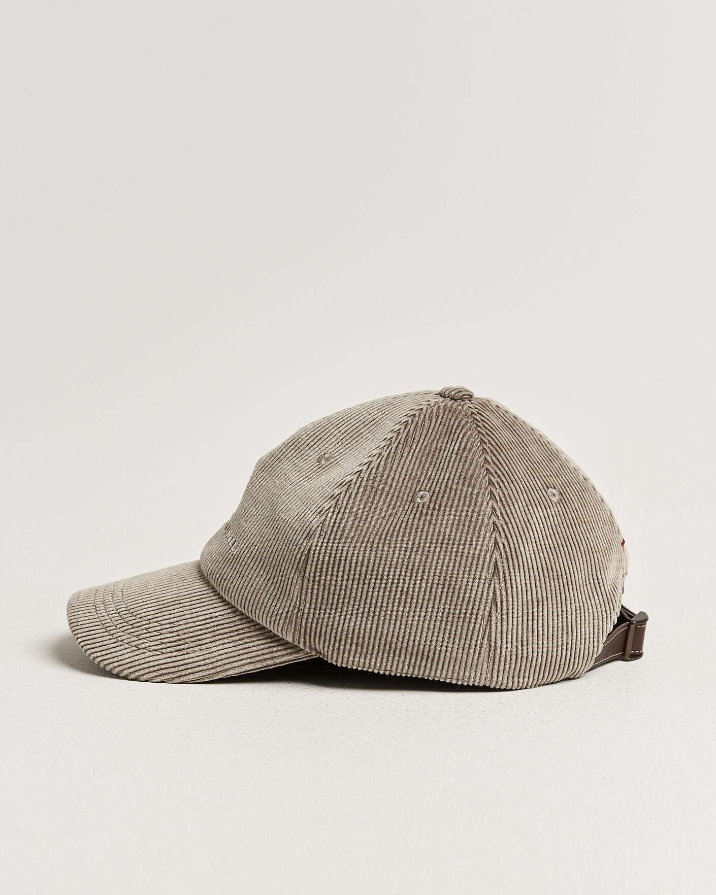 Uomini | Cappelli & Berretti | Brunello Cucinelli | Corduroy Baseball Cap Taupe