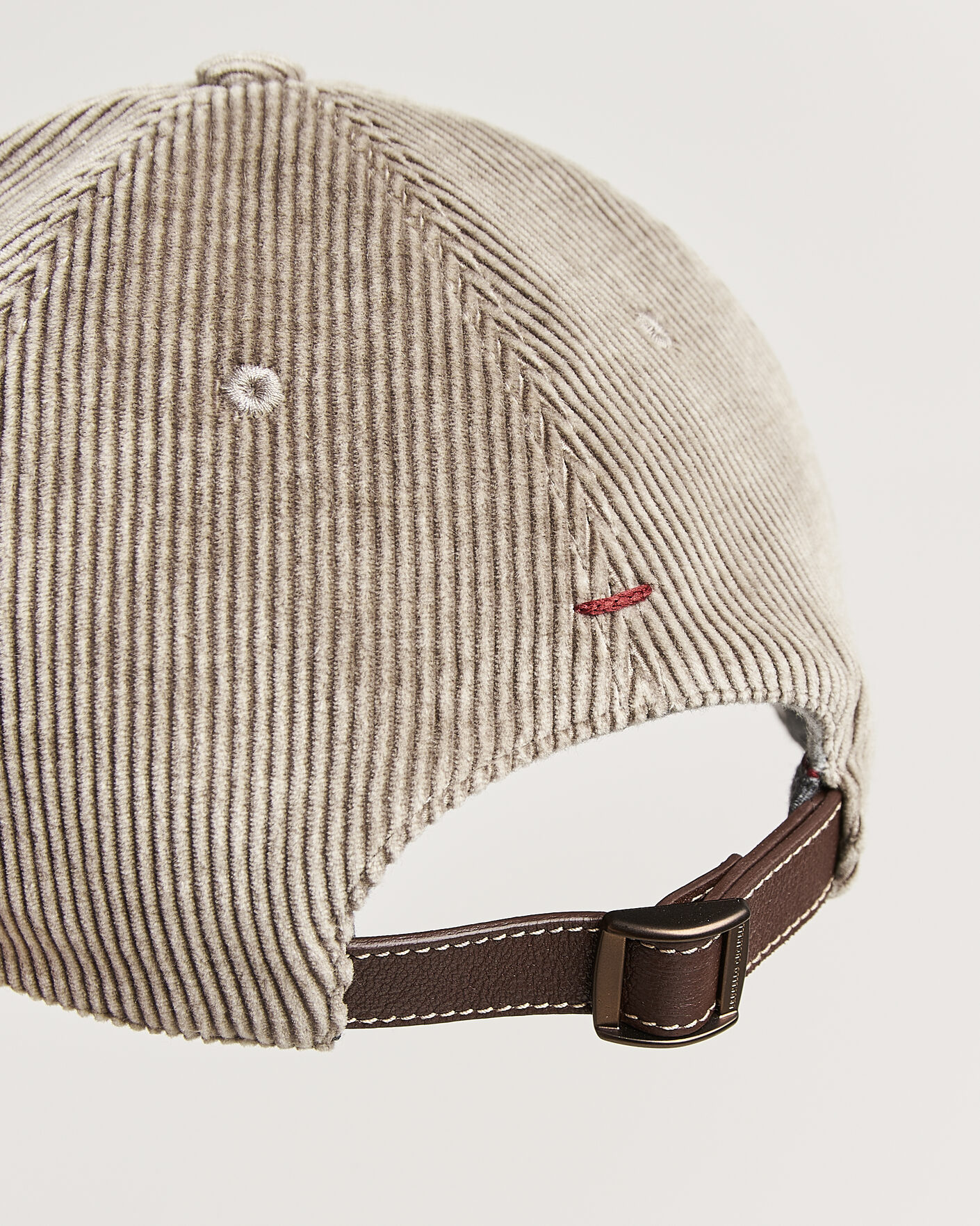 Uomini | Cappelli & Berretti | Brunello Cucinelli | Corduroy Baseball Cap Taupe