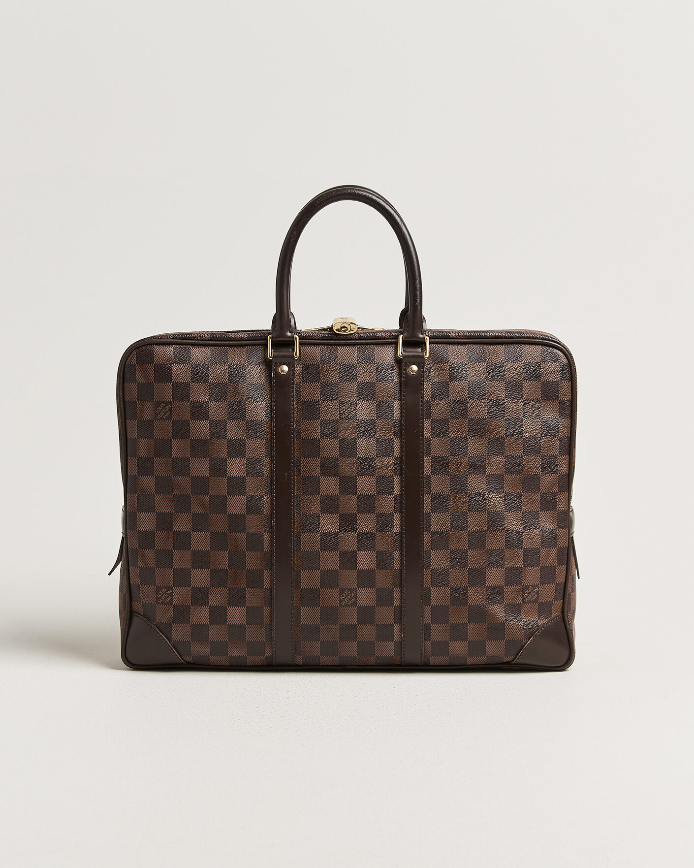 Uomini | Pre-Owned & Vintage Bags | Louis Vuitton Pre-Owned | Porte Documents Voyage Damier Ebene