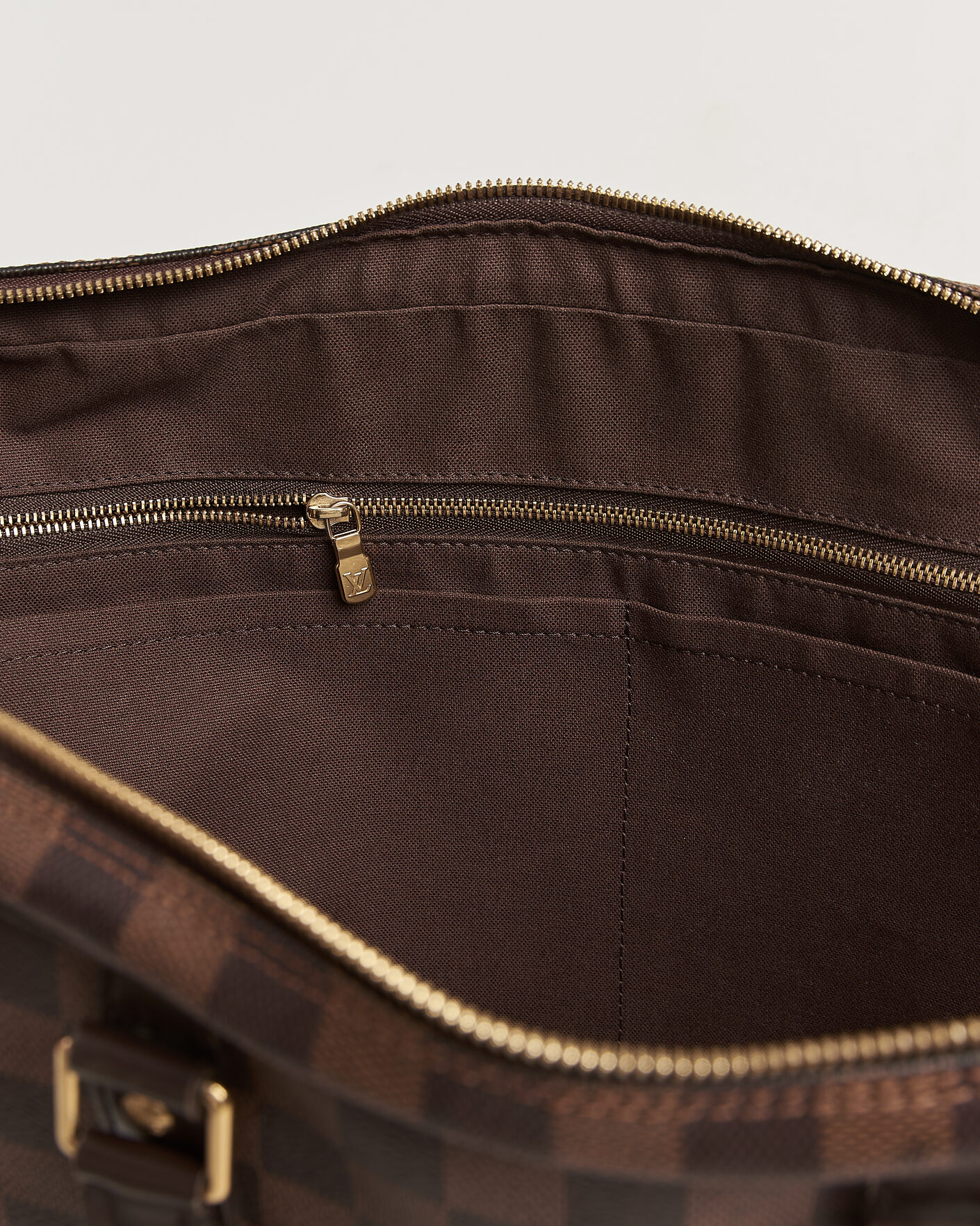 Uomini | Pre-Owned & Vintage Bags | Louis Vuitton Pre-Owned | Porte Documents Voyage Damier Ebene
