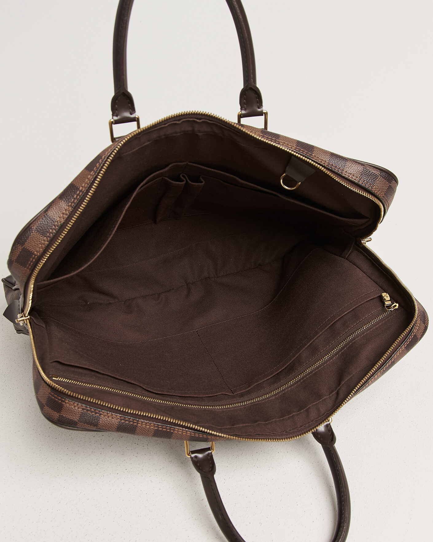Uomini | Pre-Owned & Vintage Bags | Louis Vuitton Pre-Owned | Porte Documents Voyage Damier Ebene