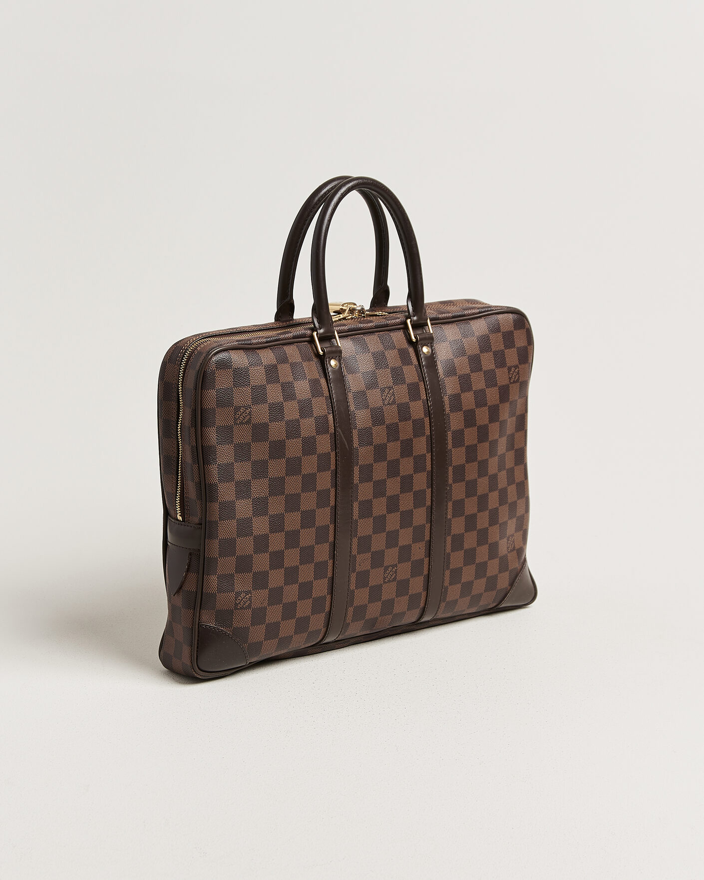 Uomini | Pre-Owned & Vintage Bags | Louis Vuitton Pre-Owned | Porte Documents Voyage Damier Ebene