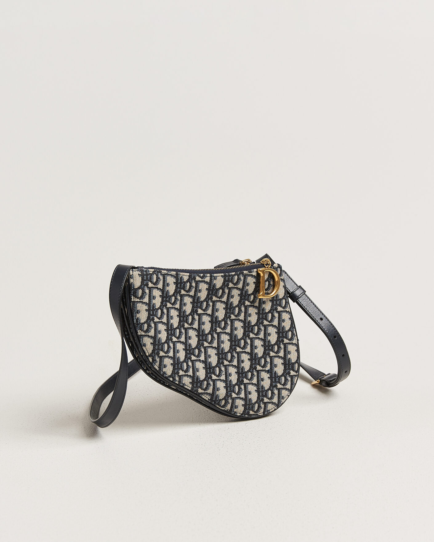 Uomini | Pre-Owned & Vintage Bags | Dior Pre-Owned | Saddle Oblique Rodeo Trio Pouch Blue