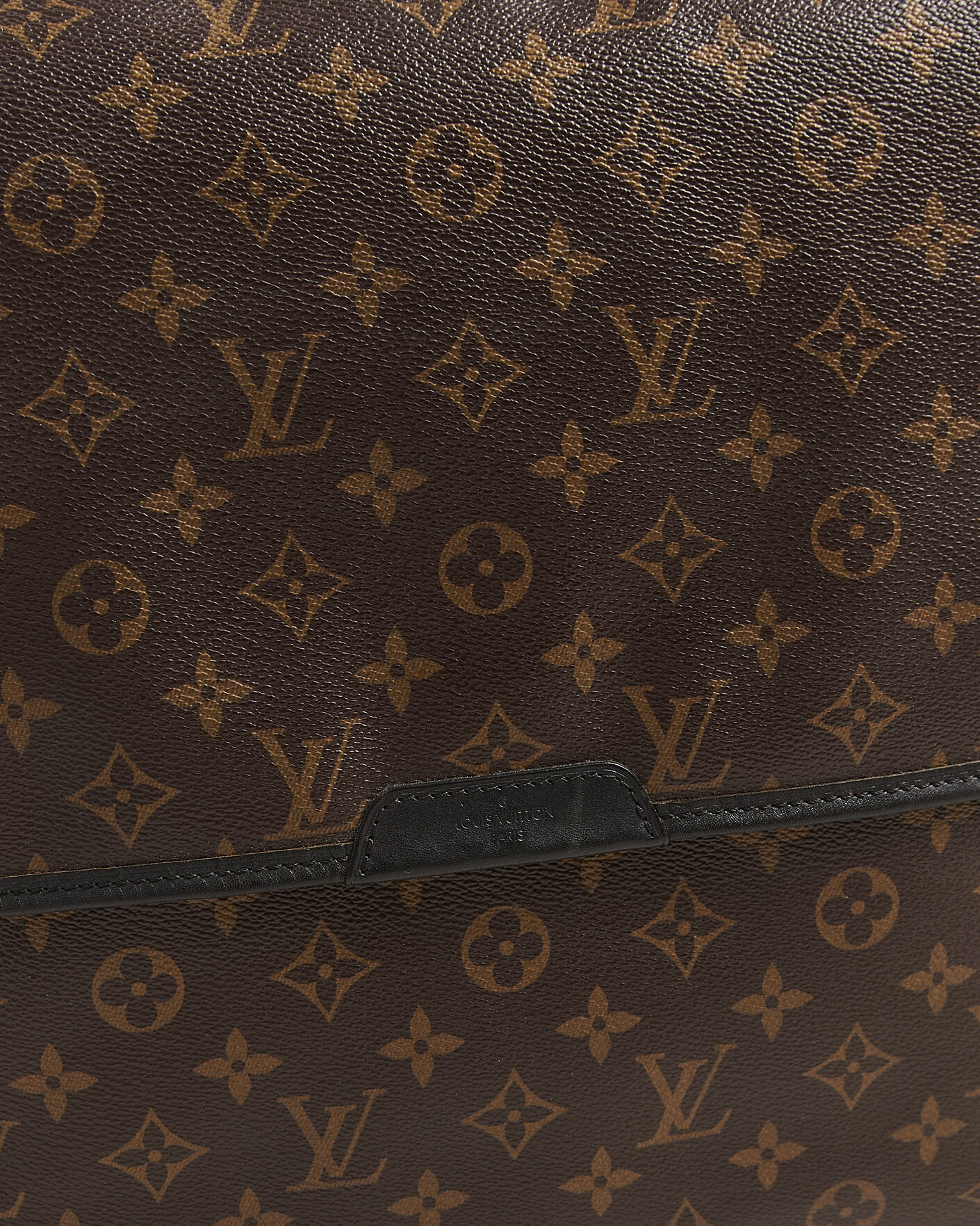 Uomini | Pre-Owned & Vintage Bags | Louis Vuitton Pre-Owned | Abbesses Messenger Bag Monogram Macassar
